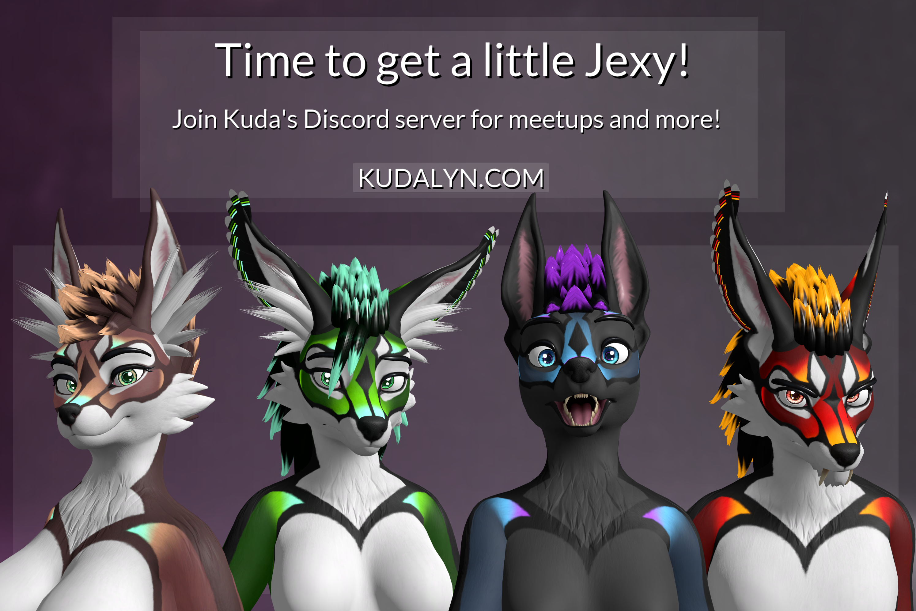 Kuda's Jex - Model and VRC Avatar pack