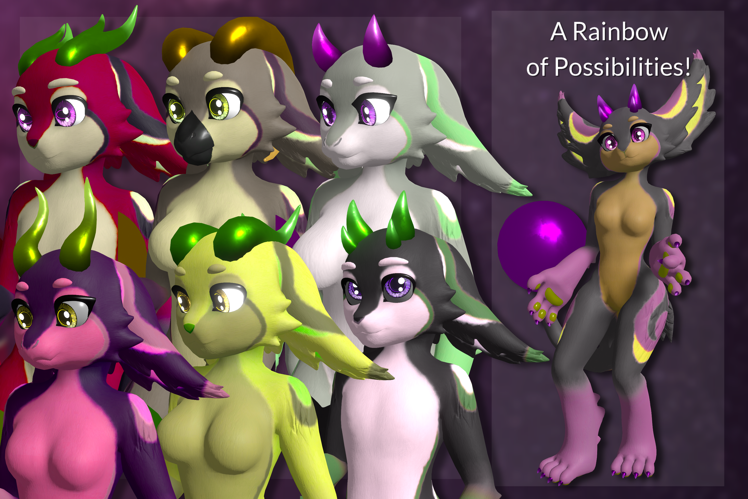 Kuda's Cheribrum - Model and VRC Avatar pack