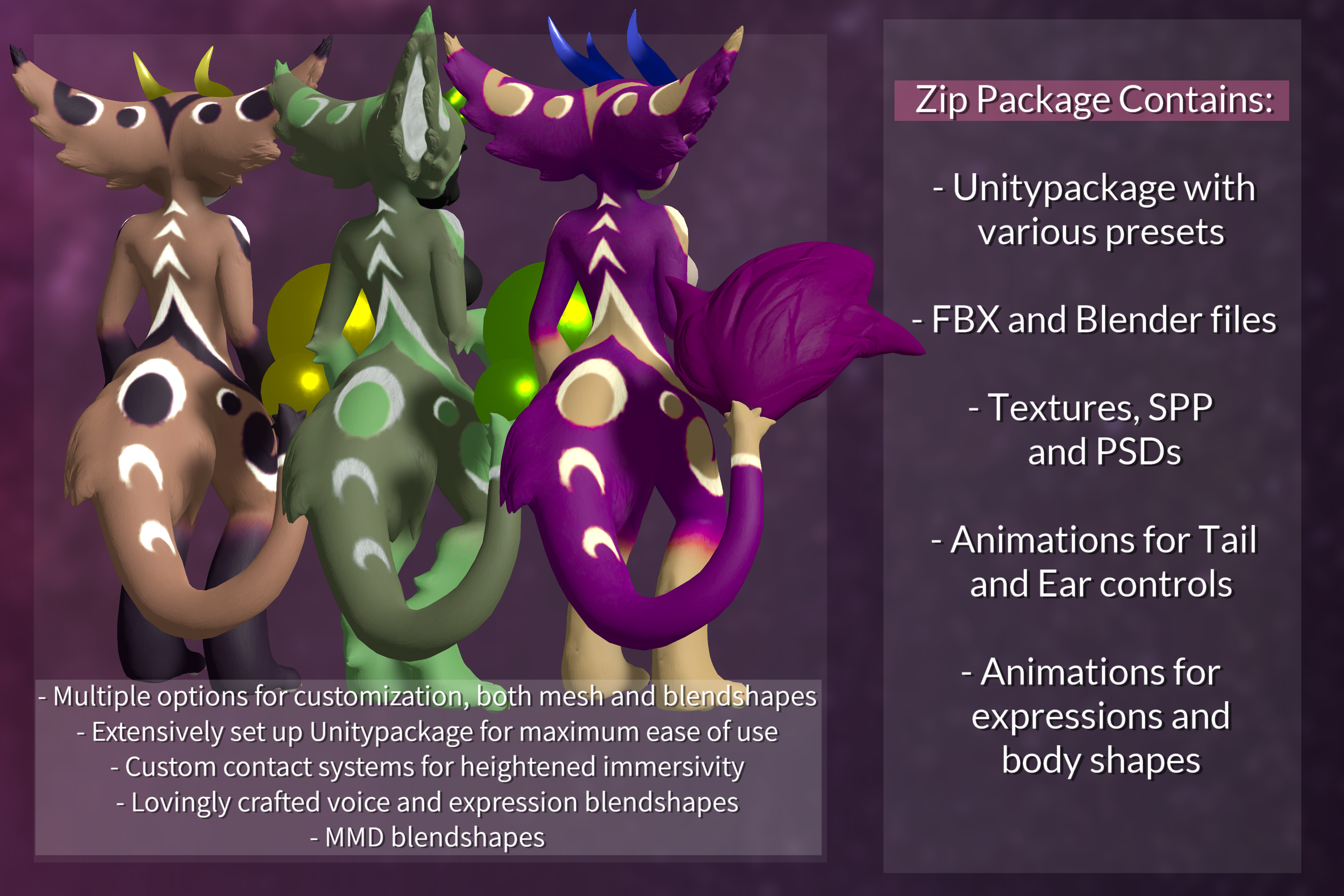 Kuda's Cheribrum - Model and VRC Avatar pack