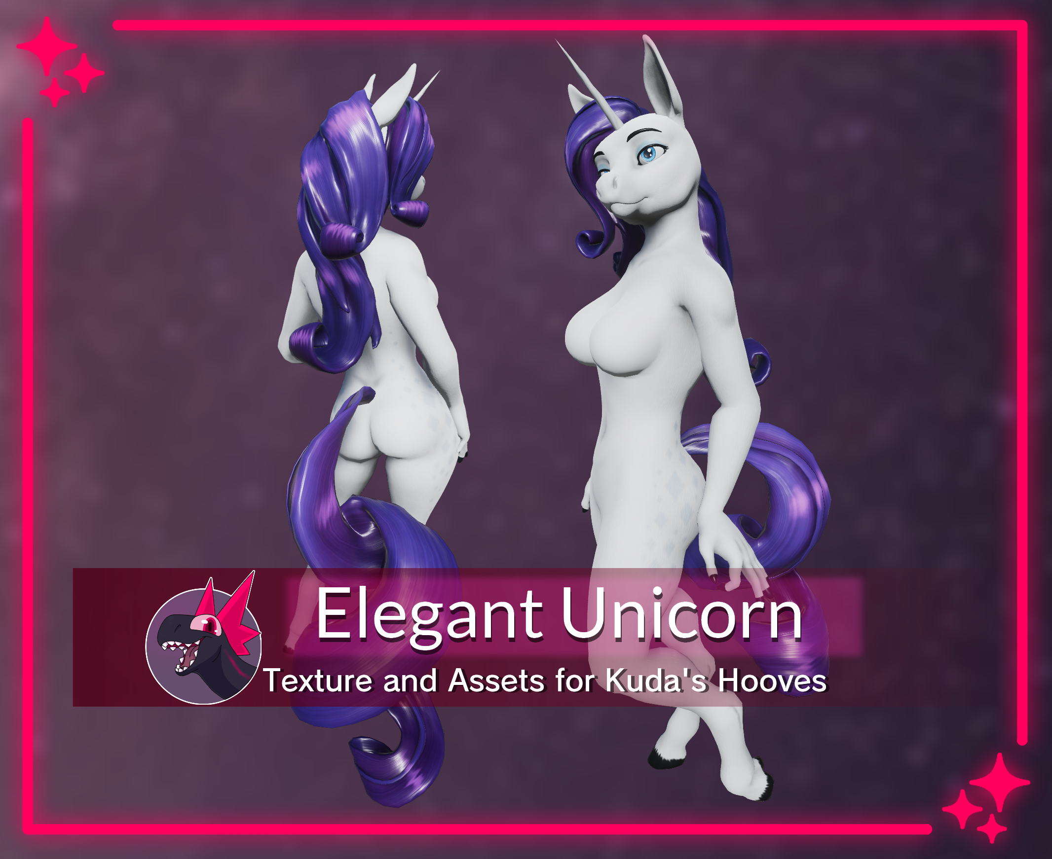 Kuda's Hooves DLC - Elegant Unicorn