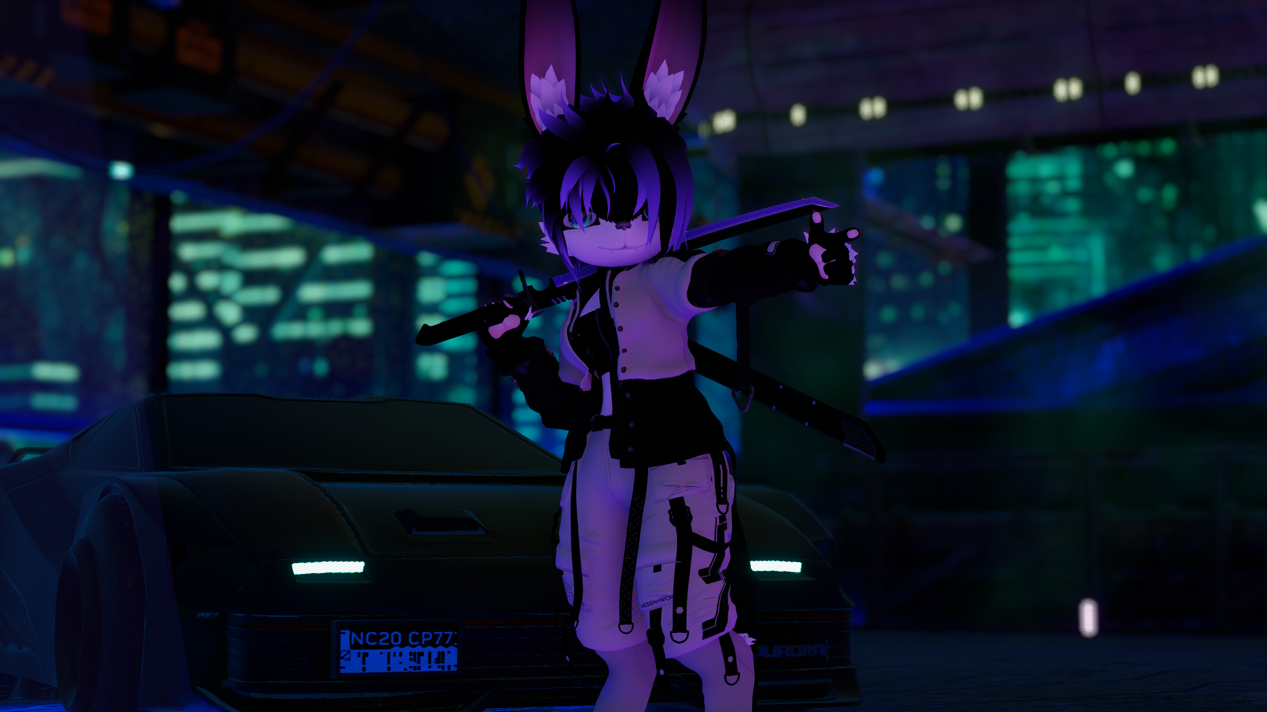 Ellie - Cyberpunk Samurai Nanachi