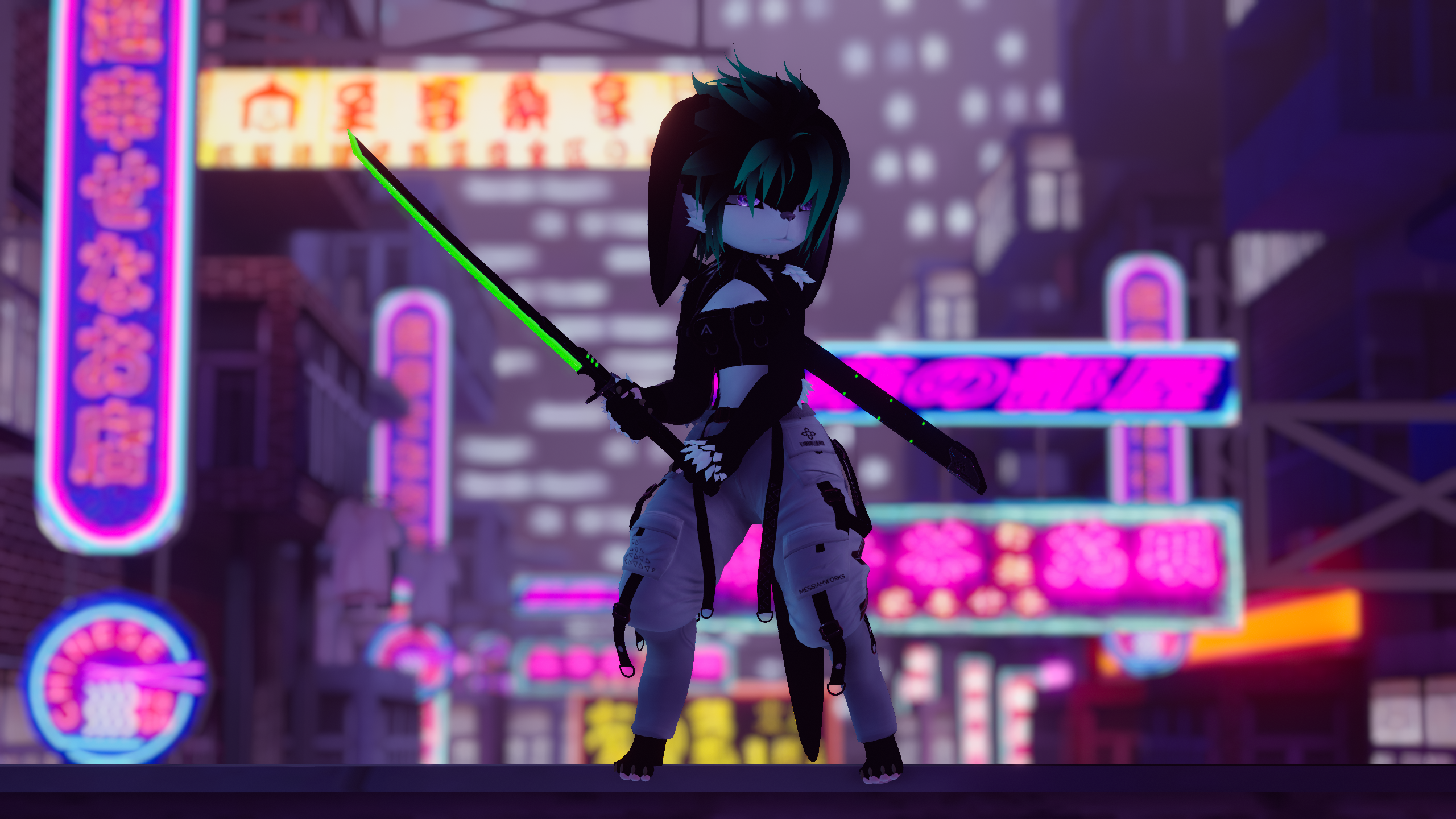 Ellie - Cyberpunk Samurai Nanachi
