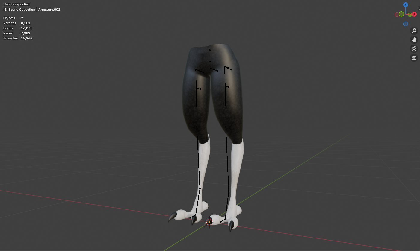 Harpy Bird Legs