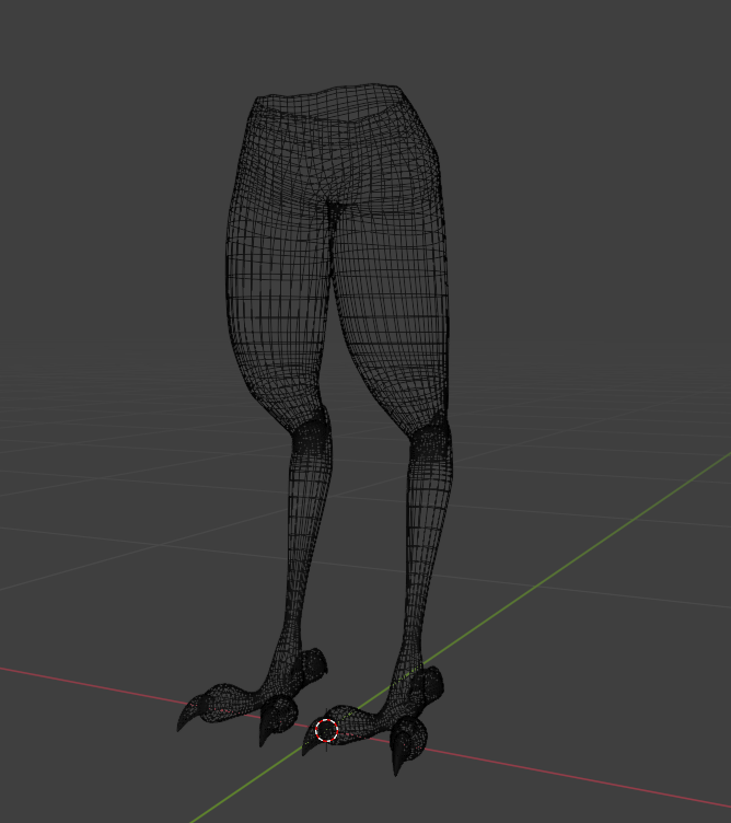 Harpy Bird Legs