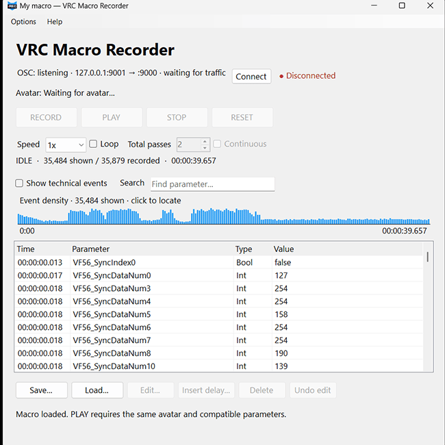 VRChat Macro Recorder