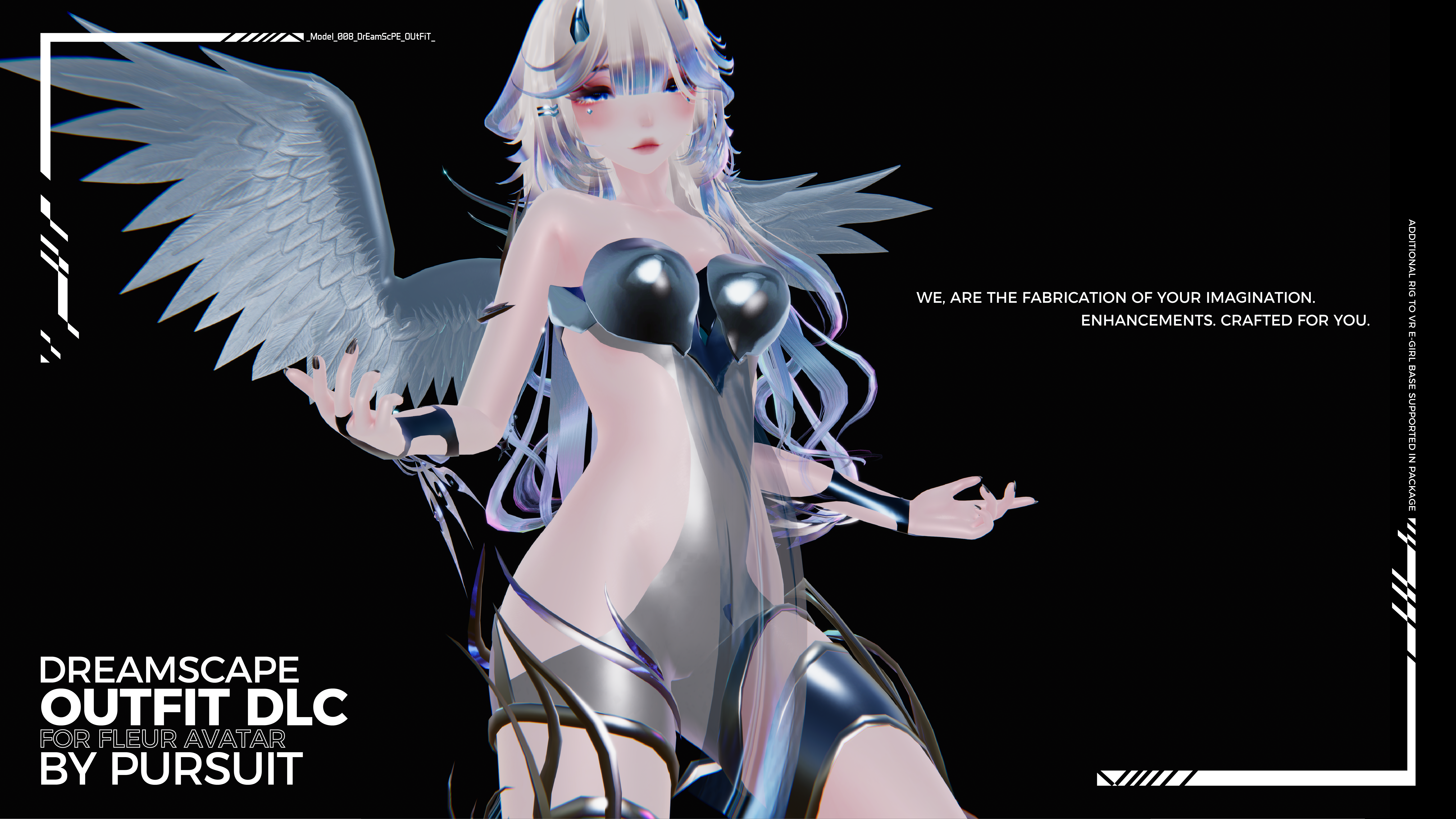 Dreamscape Outfit DLC for FLEUR Base and VR E-Girl (Jinxxy- Ver)