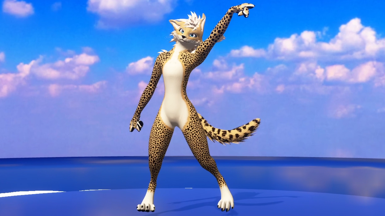 REX Cheetah Texture