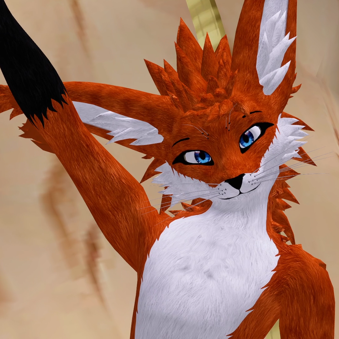  FOX Rex Rexouium Texture Orange Blue Green colors