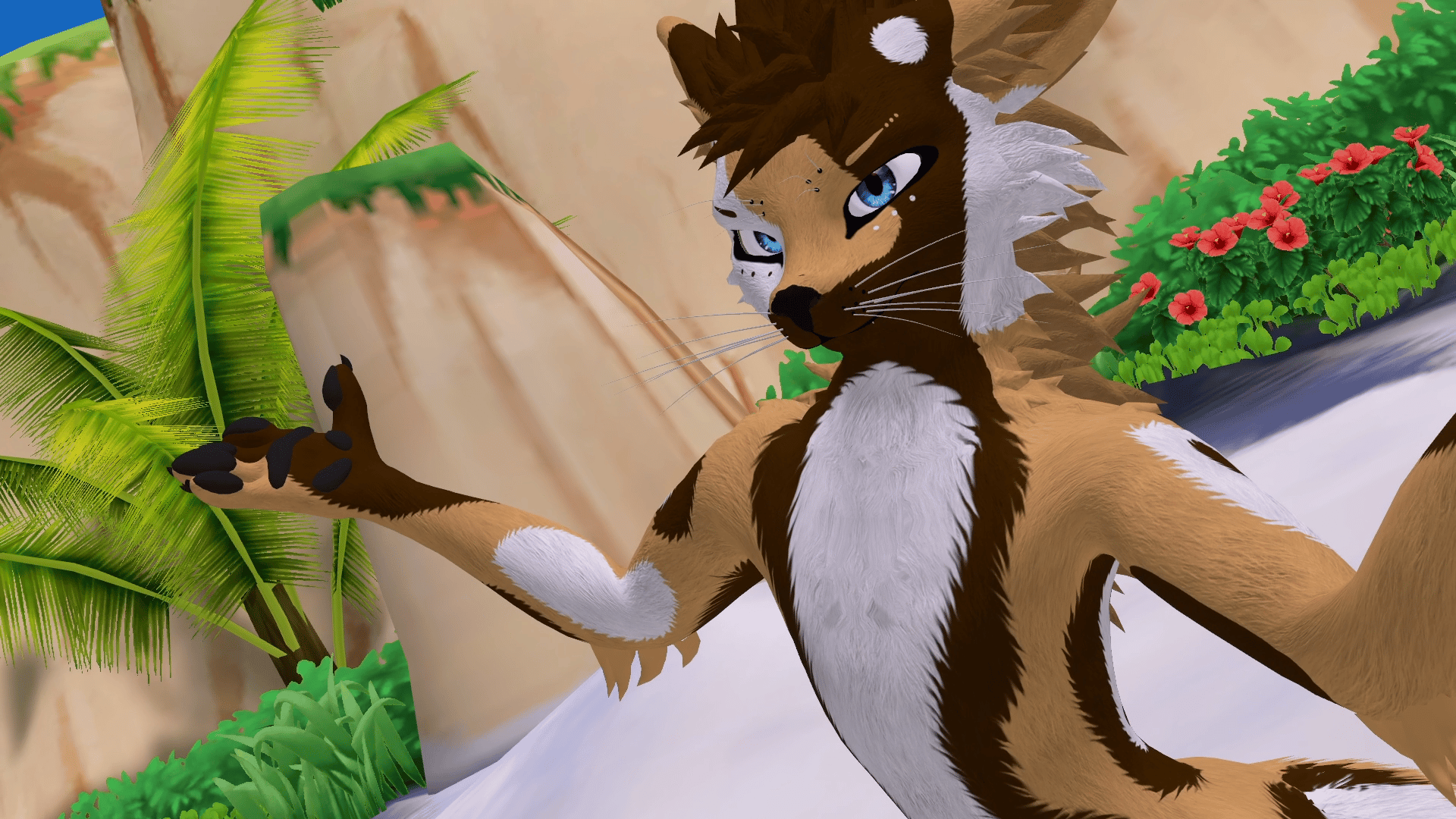 African Wild Dog AWD Rex Texture