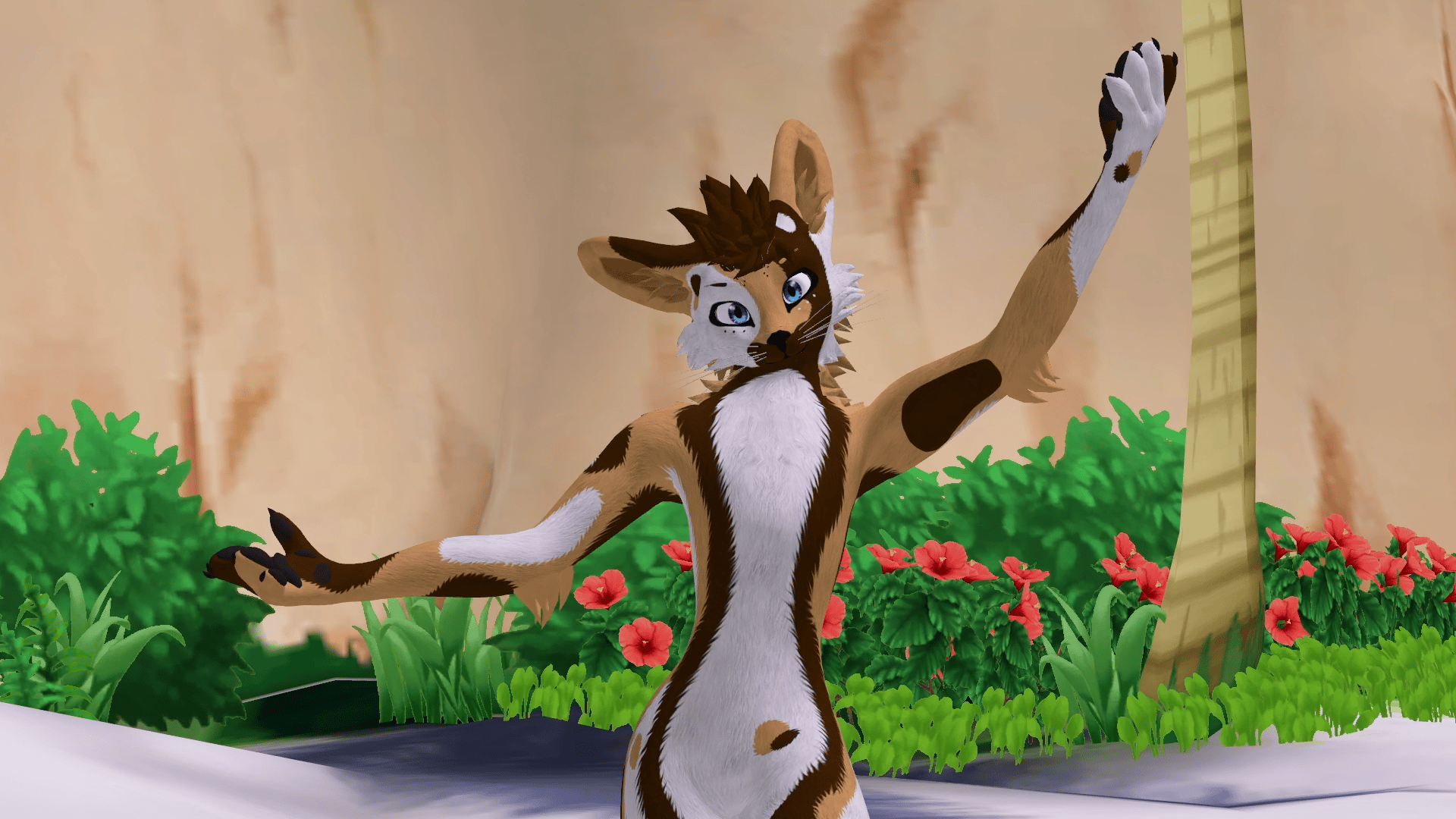 African Wild Dog AWD Rex Texture