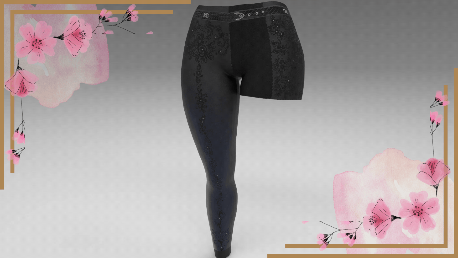Asymmetrical Pants