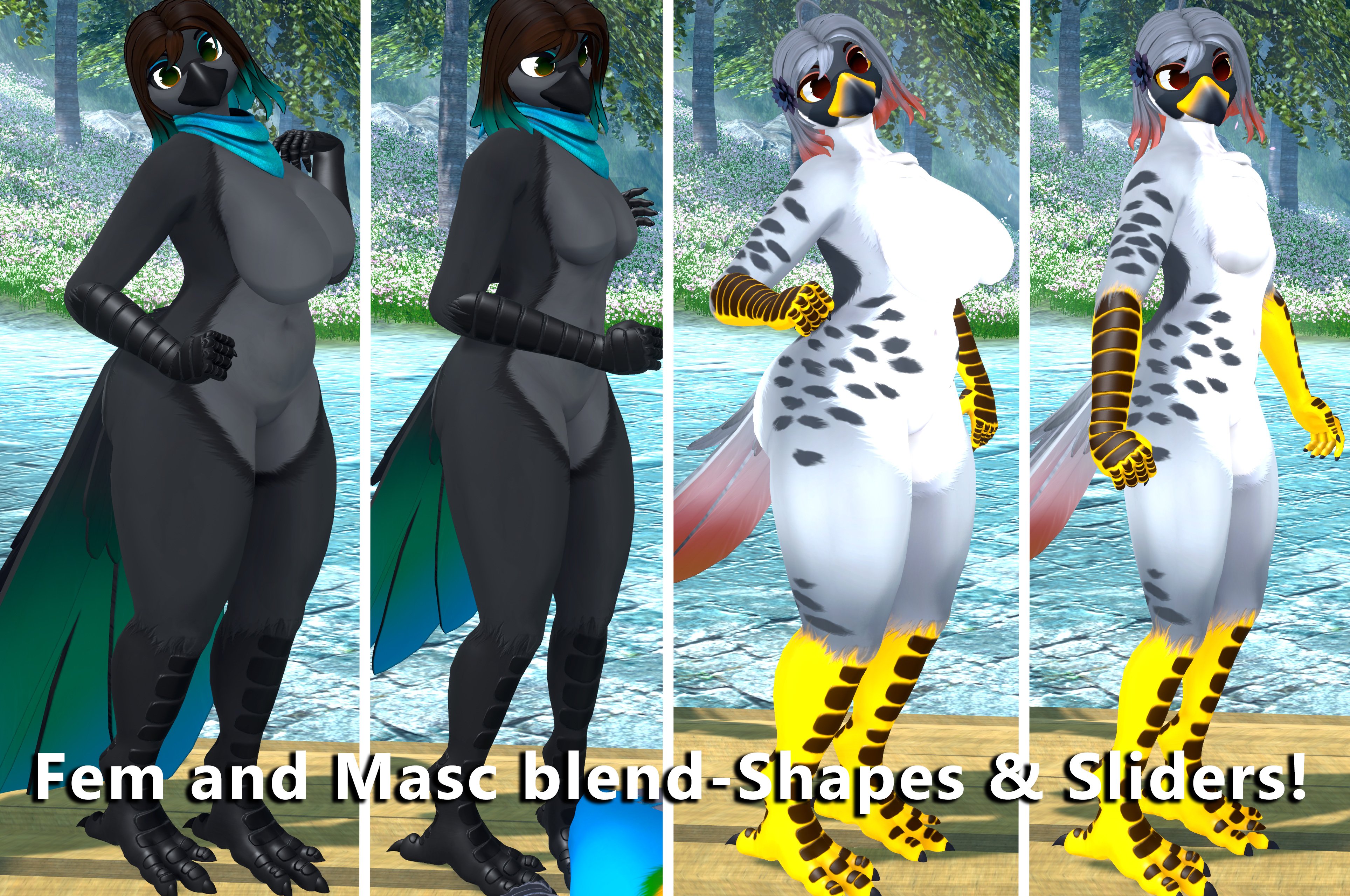 Ravian VRChat Avatar (V1.51 Clothing Update!)