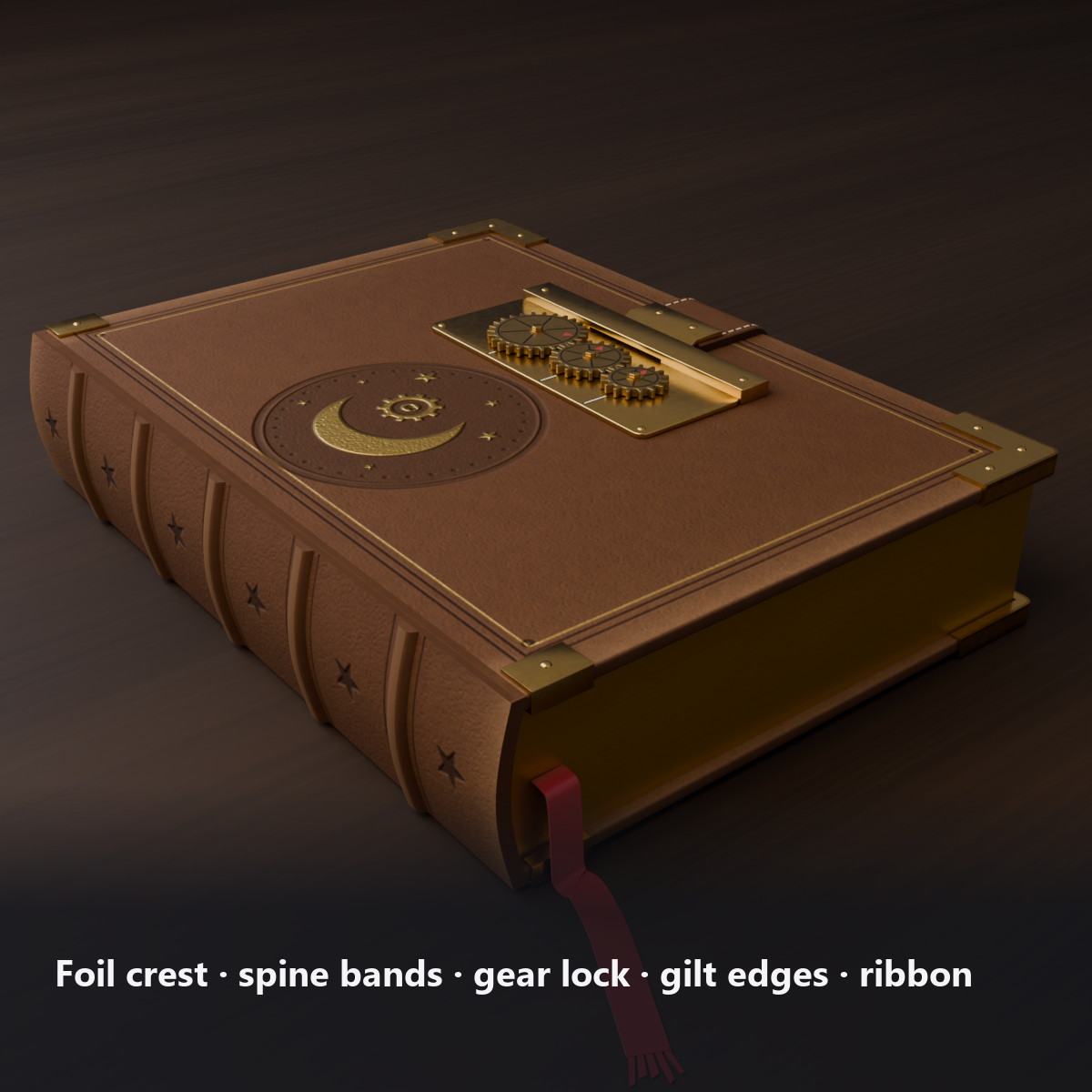 Gear Grimoire - Gear Lock Opens, Pages Turn, Your Words Glow | VRChat