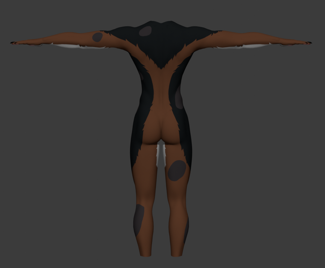 Dog Furry Eboy VRBASE Texture