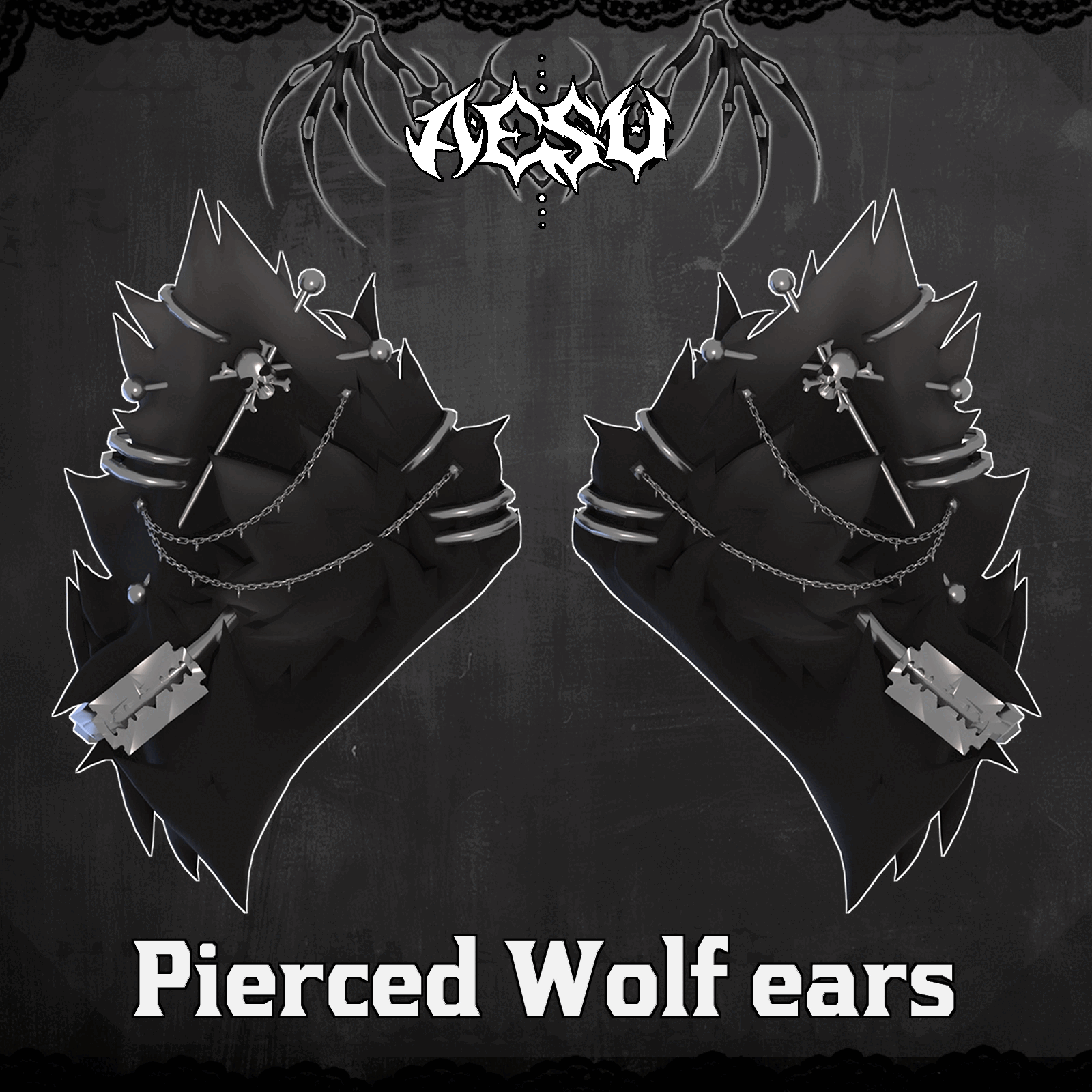 Pierced Wolf Ears