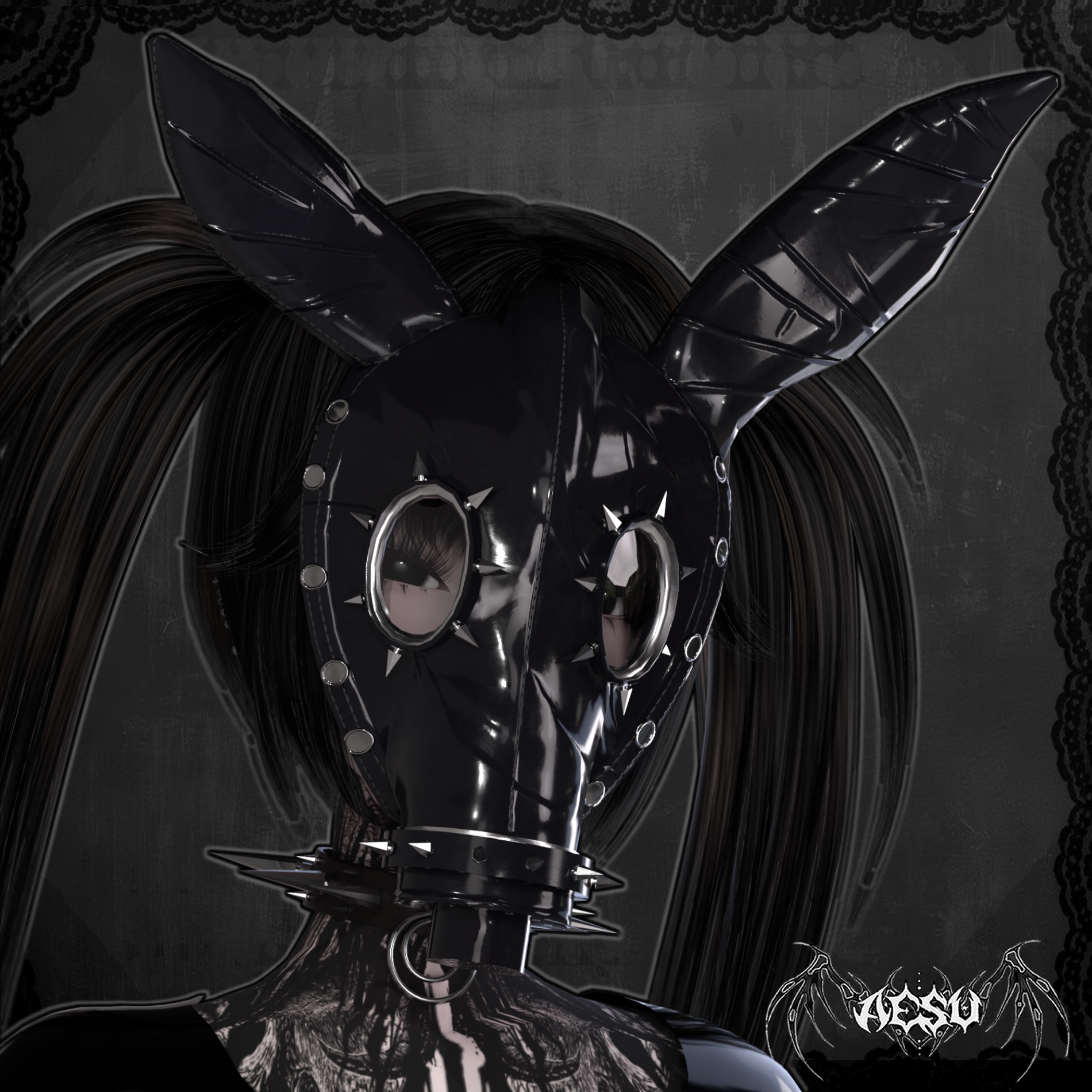 Bunny Ears Gas Mask
