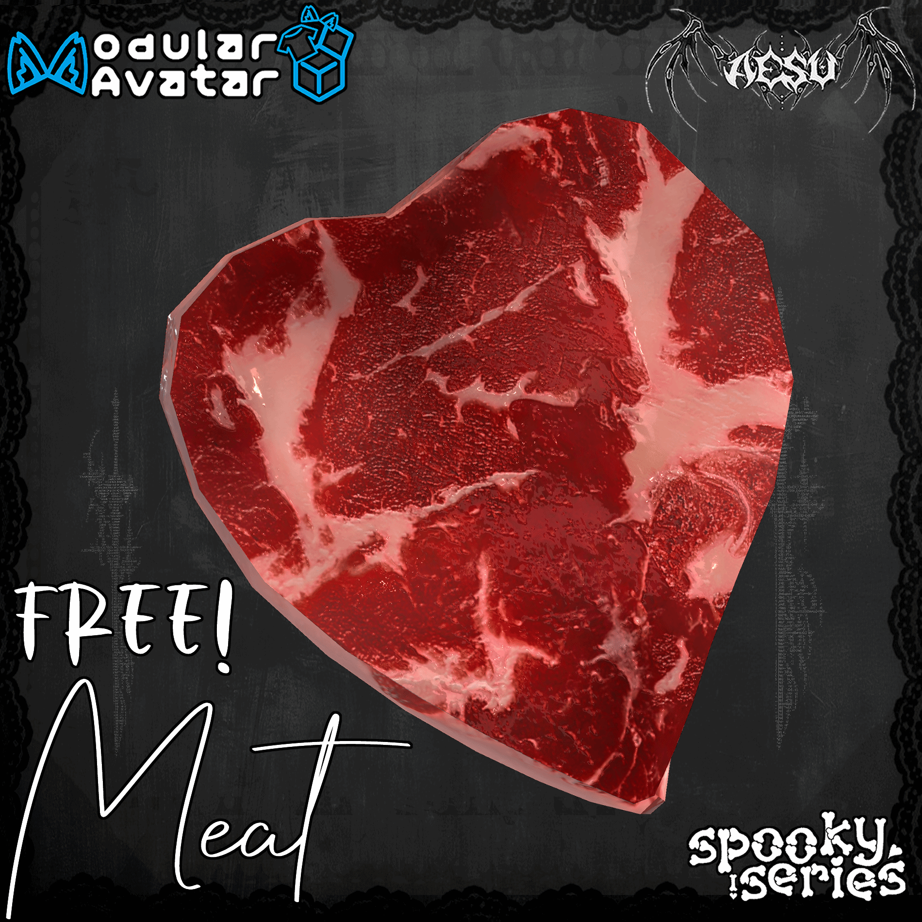 Free! Meat mouth accessory