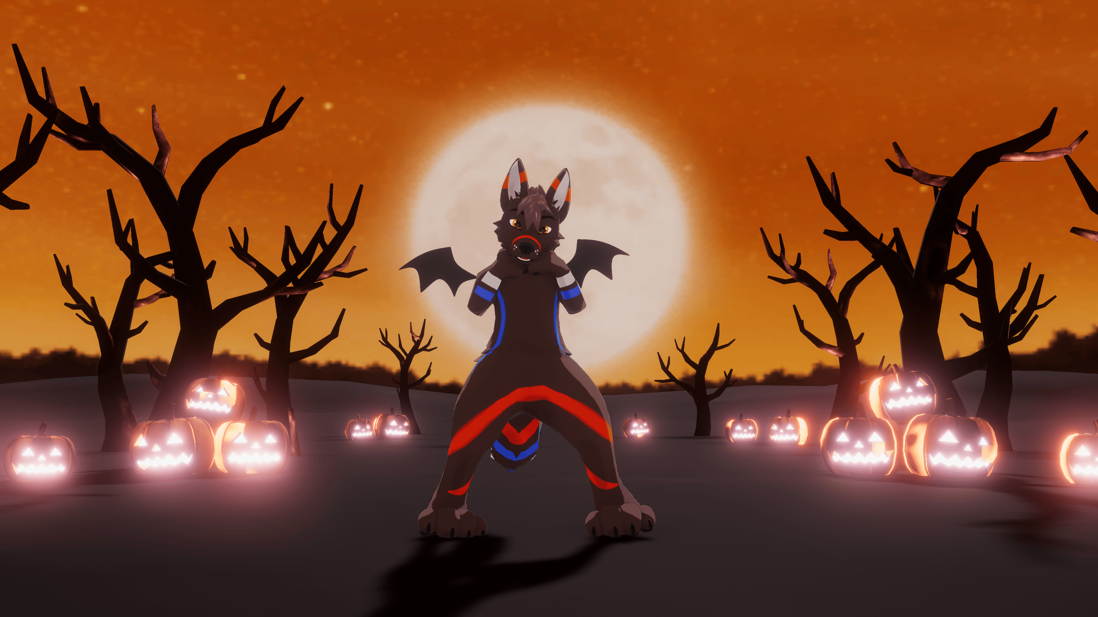 Bat Wings — Halloween Edition | VRChat Asset (PC & Quest)