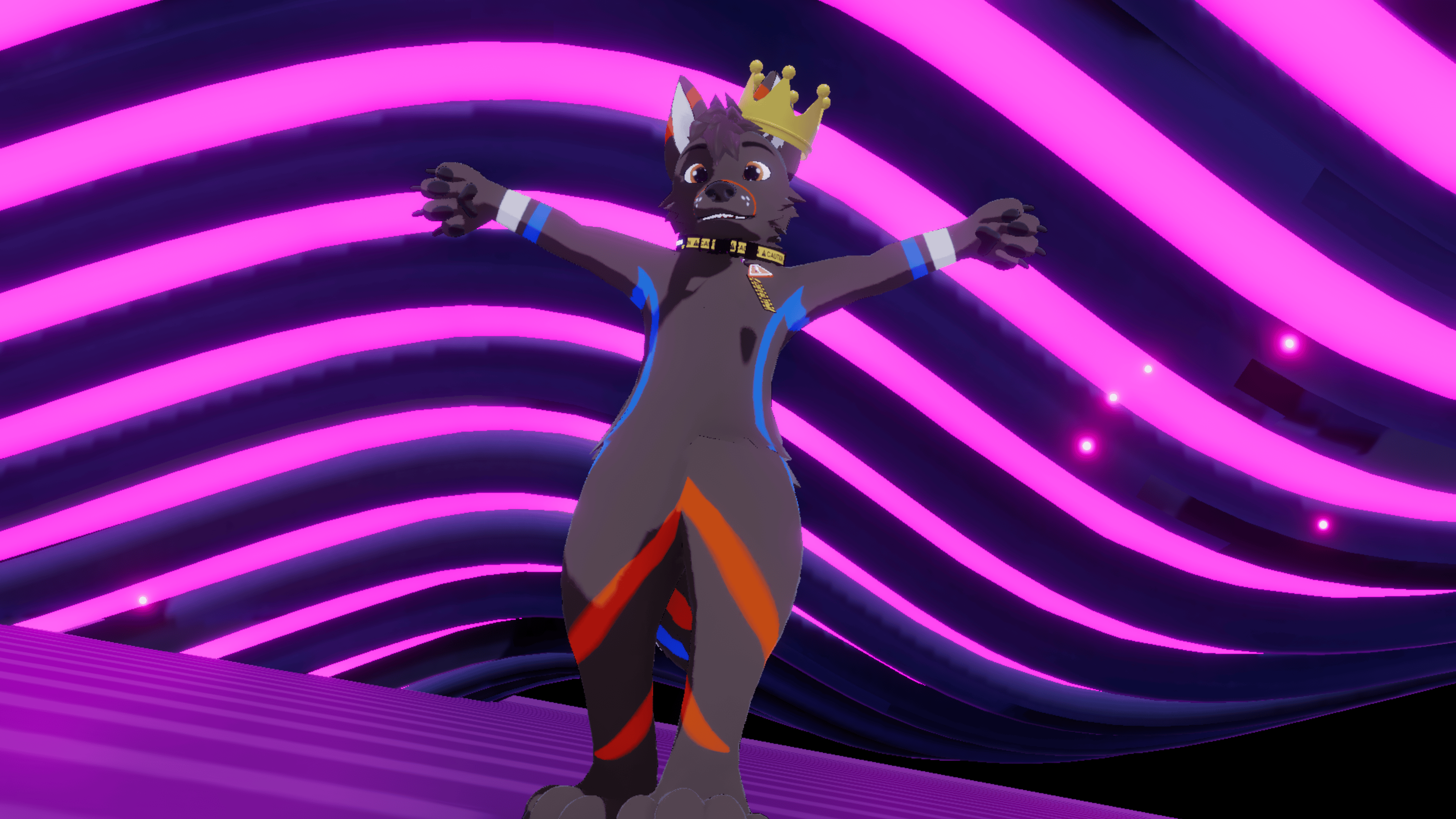 WildCanid Crown — Easy Install VRChat Accessory (PC & Quest)