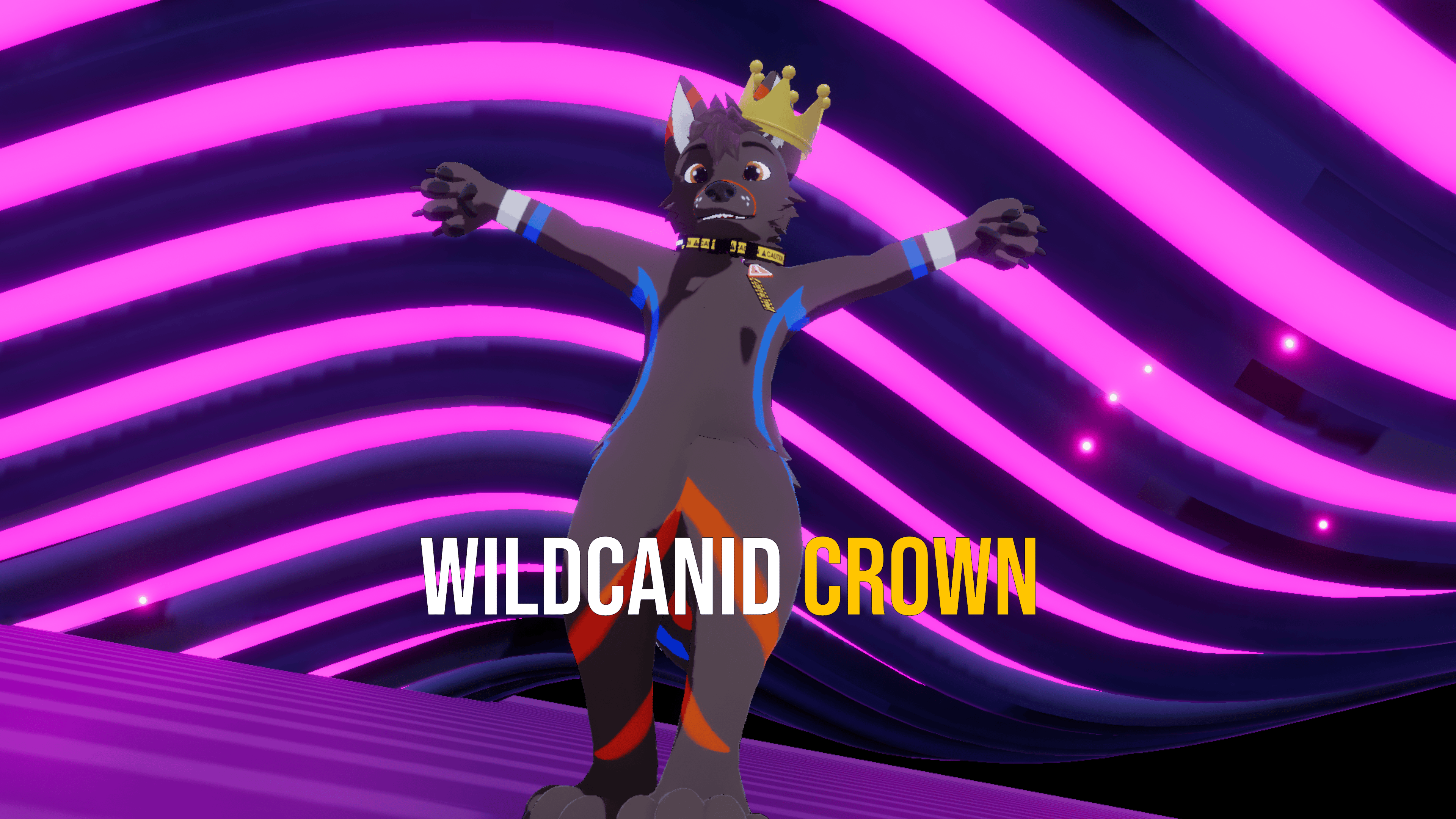 WildCanid Crown — Easy Install VRChat Accessory (PC & Quest)