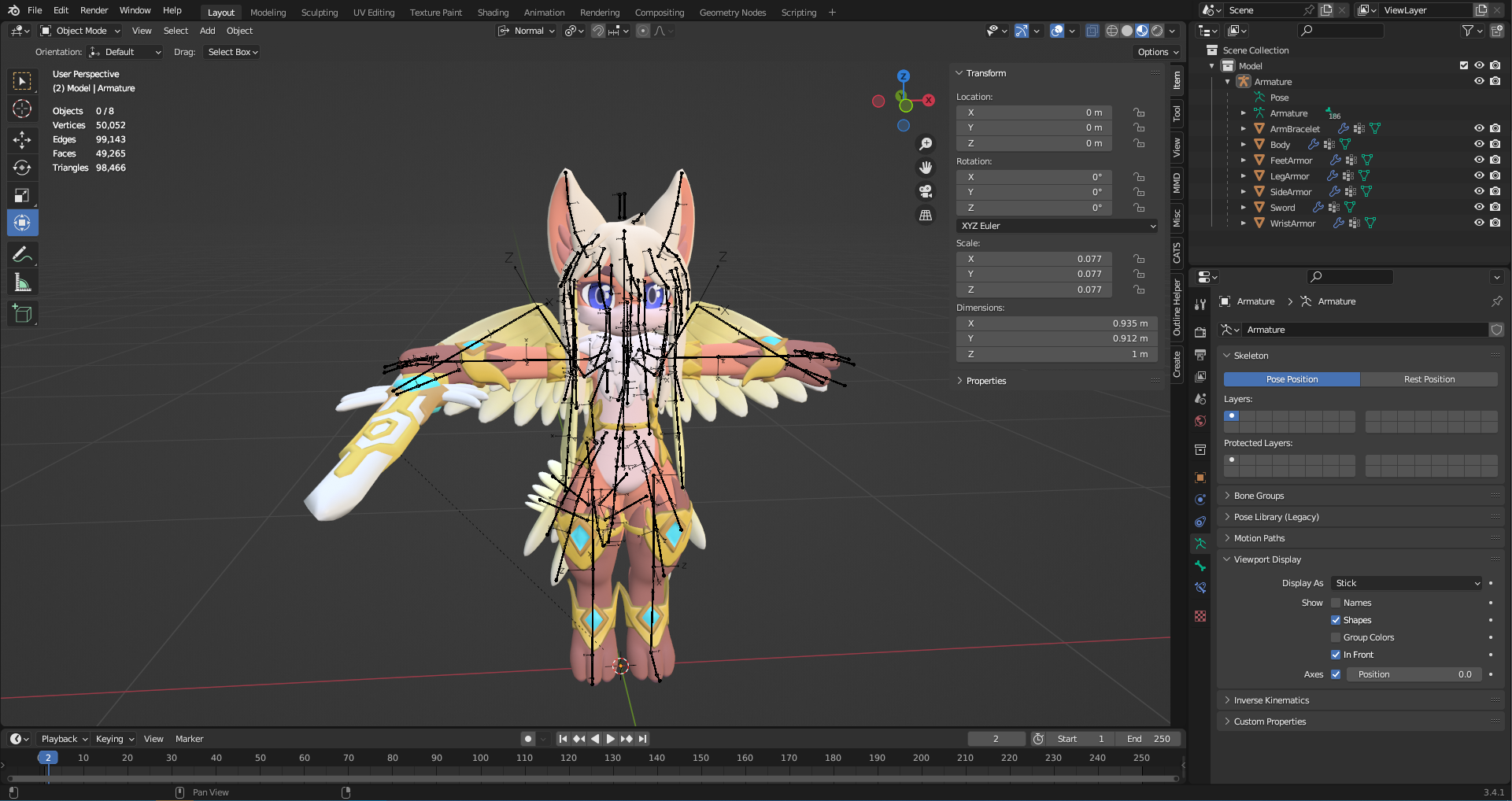 Spirety | VRChat avatar base