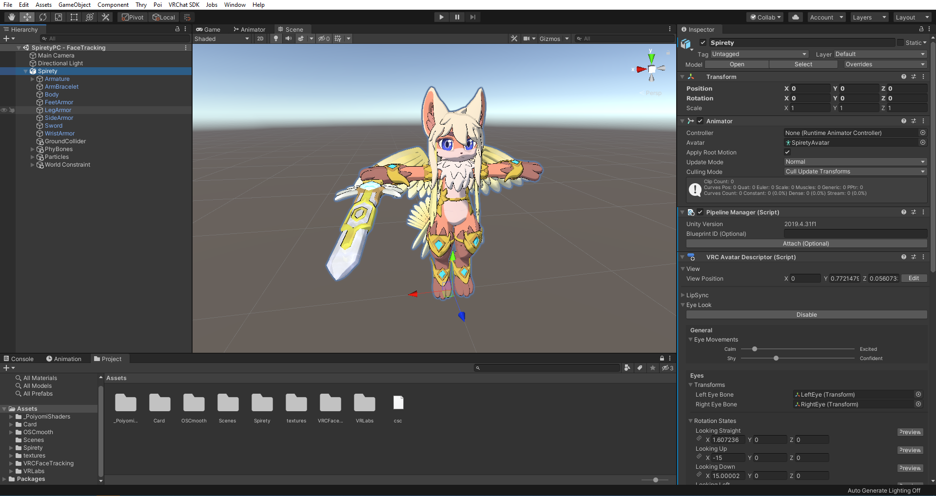 Spirety | VRChat avatar base