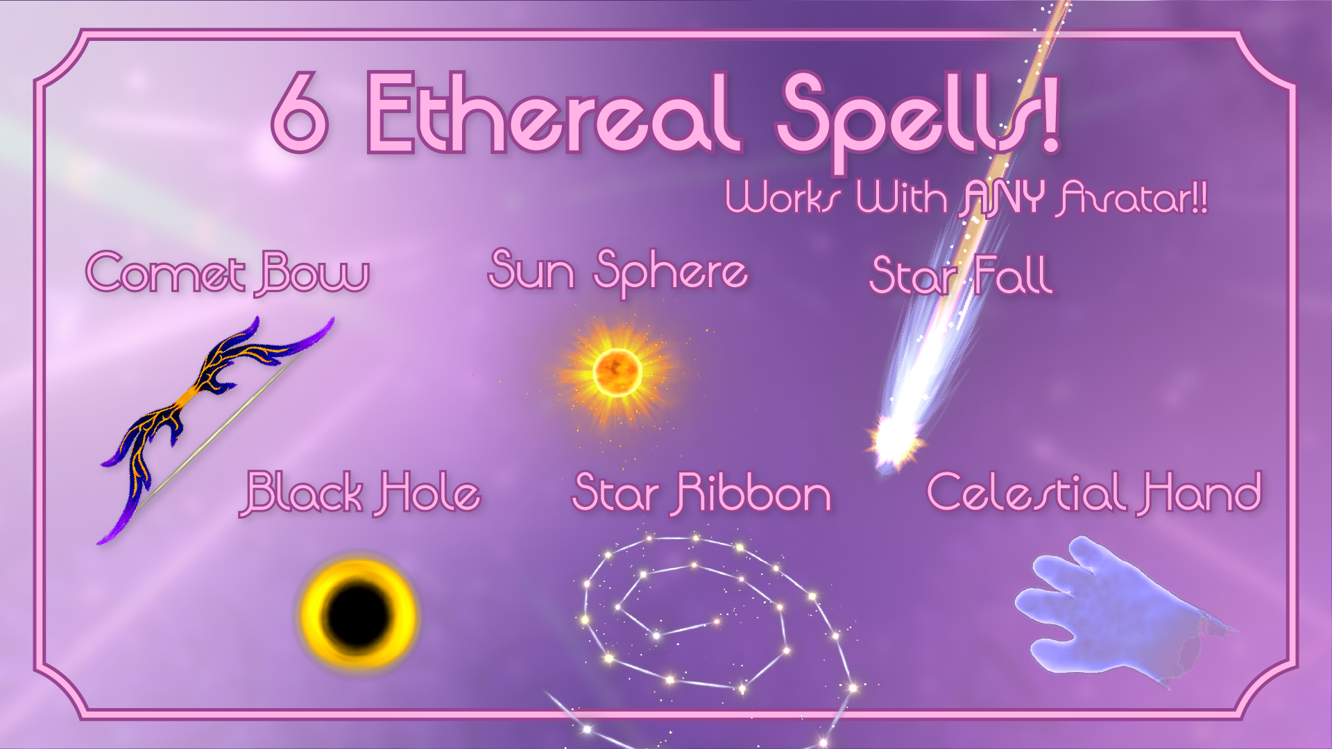 Celestial Magic | VRChat avatar Asset