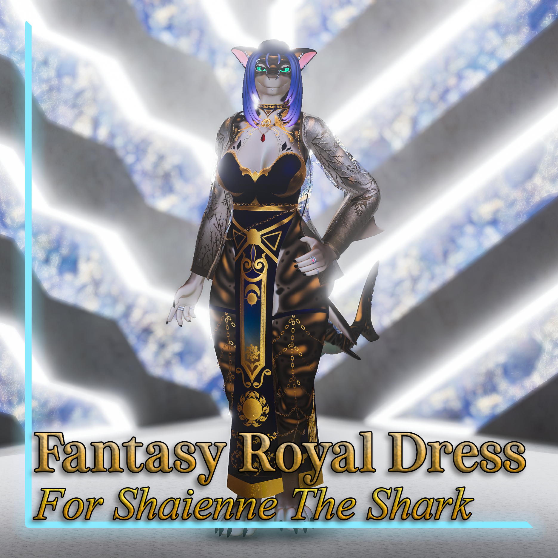 Fantasy Royal Dress (Shaienne The Shark)