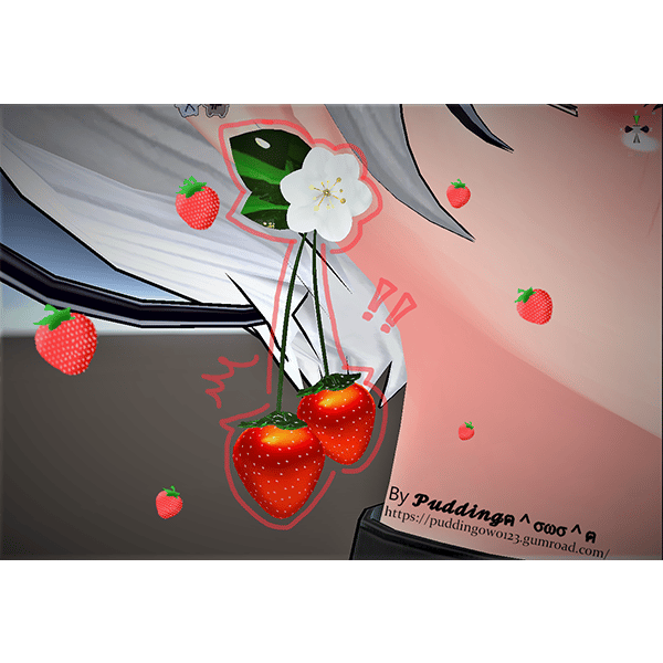 🍓草莓耳環🍓(strawberry earrings)