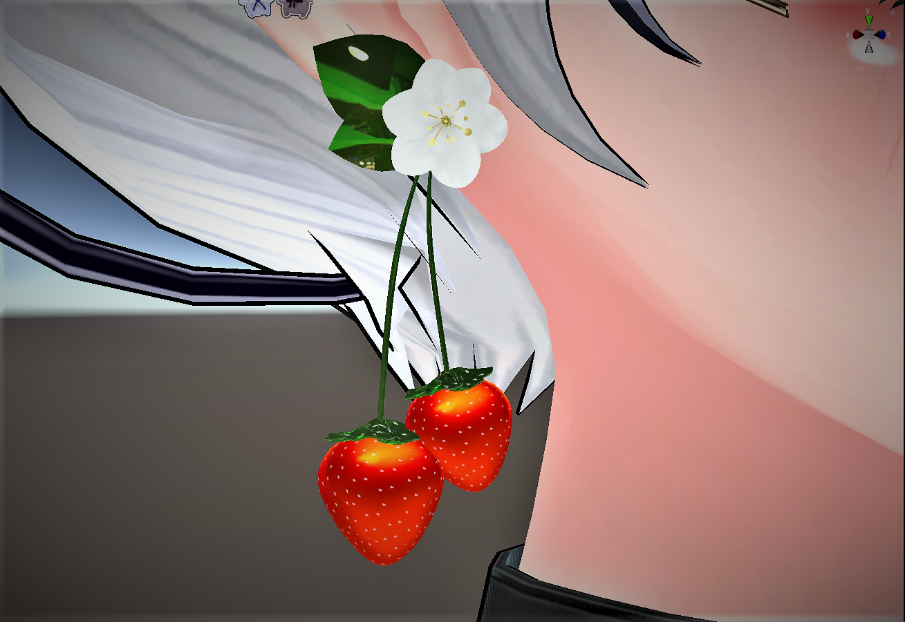 ðèèè³ç°ð(strawberry earrings)