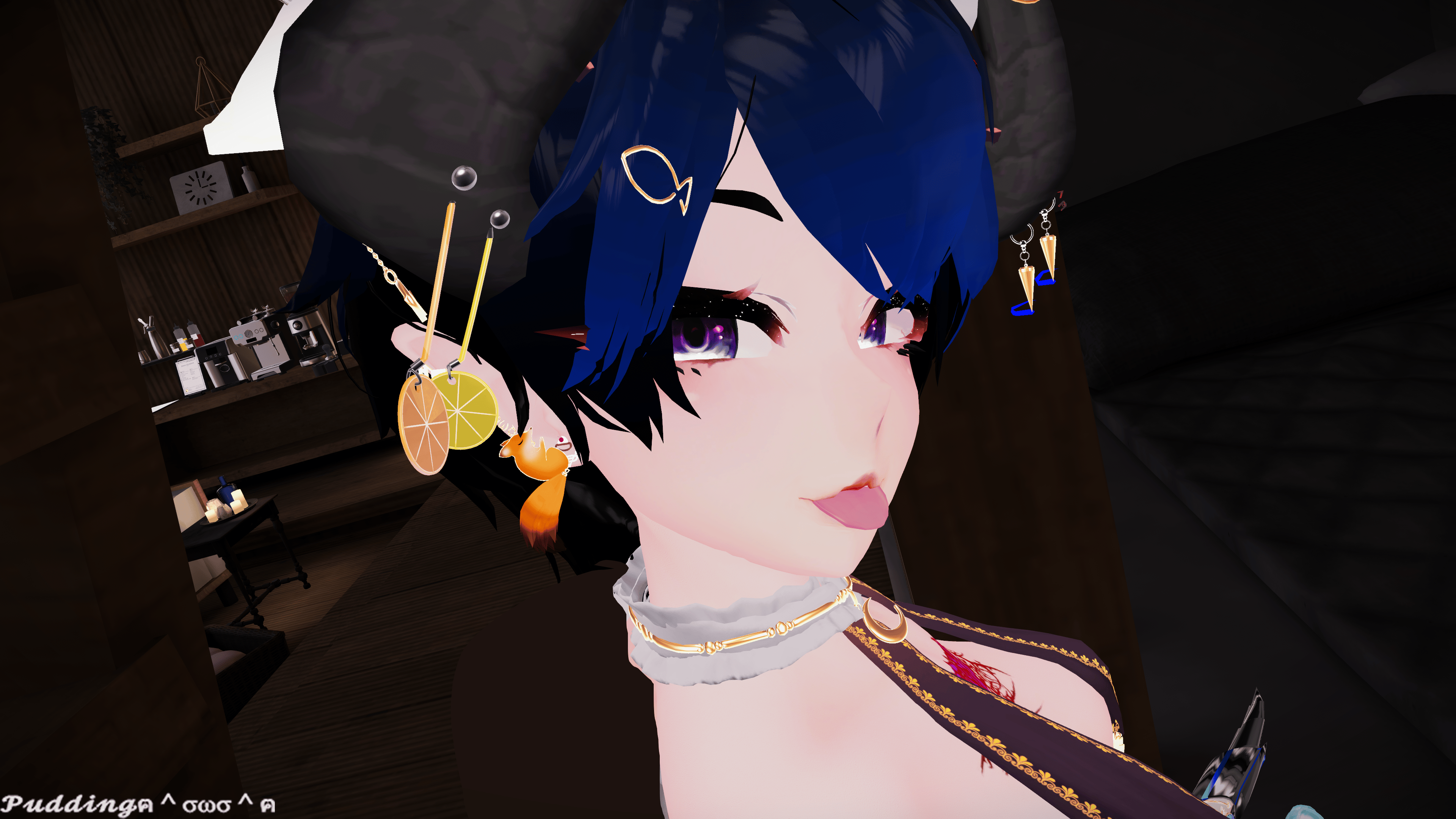 ðŠZzzççžè³ç°ðŠ(Zzz Fox earrings)