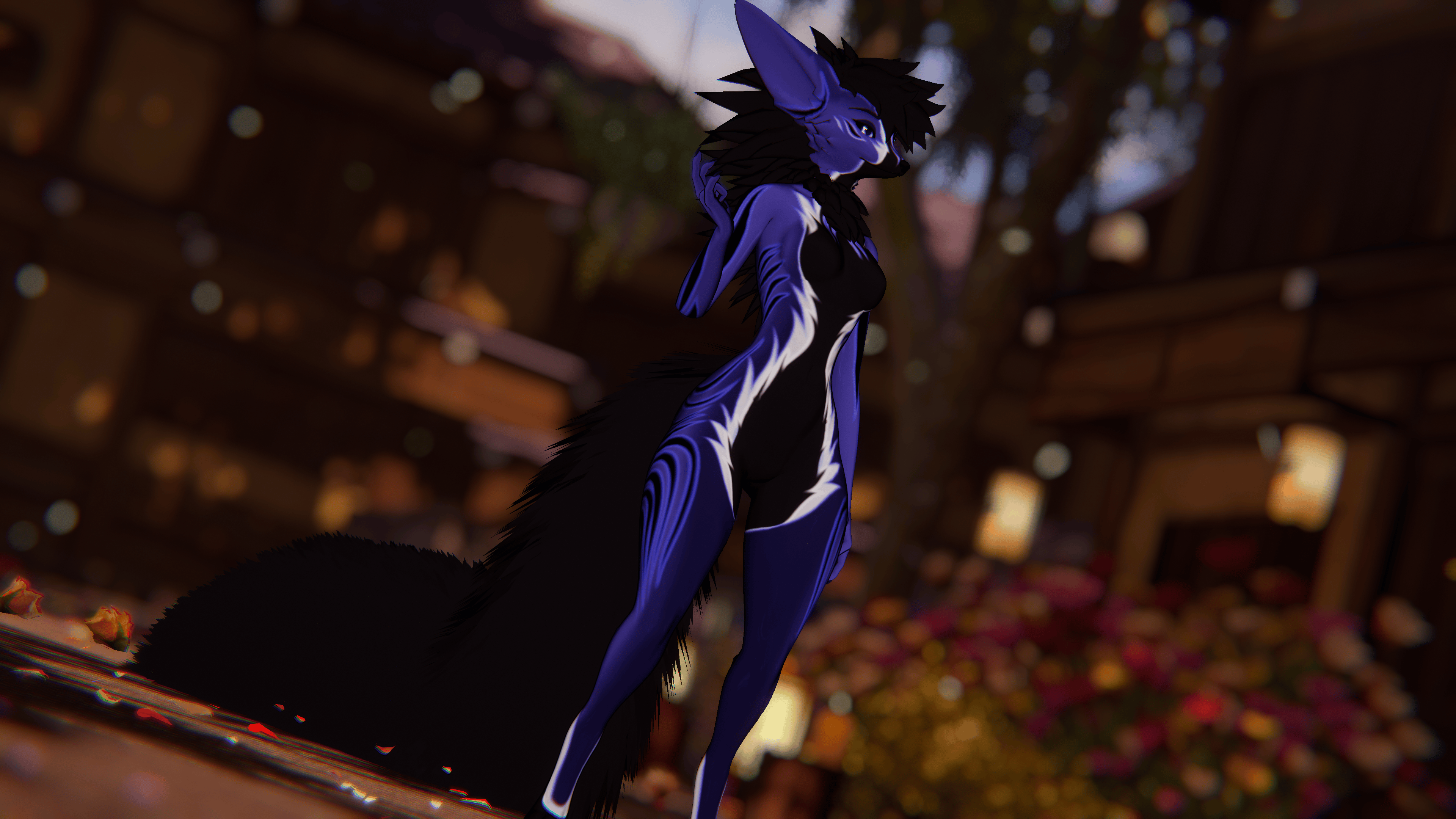 Saphira - Maned wolf lady