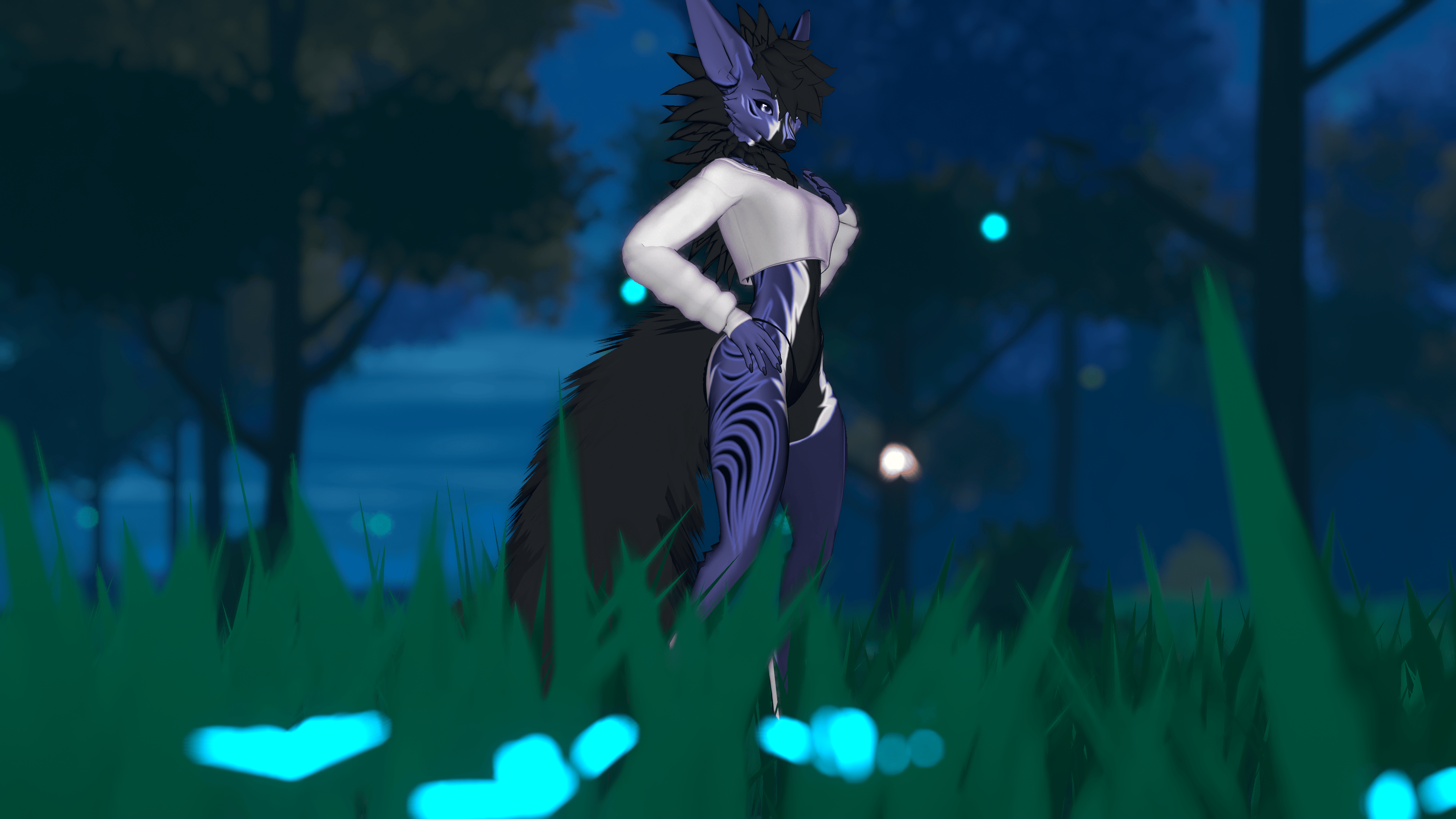 Saphira - Maned wolf lady