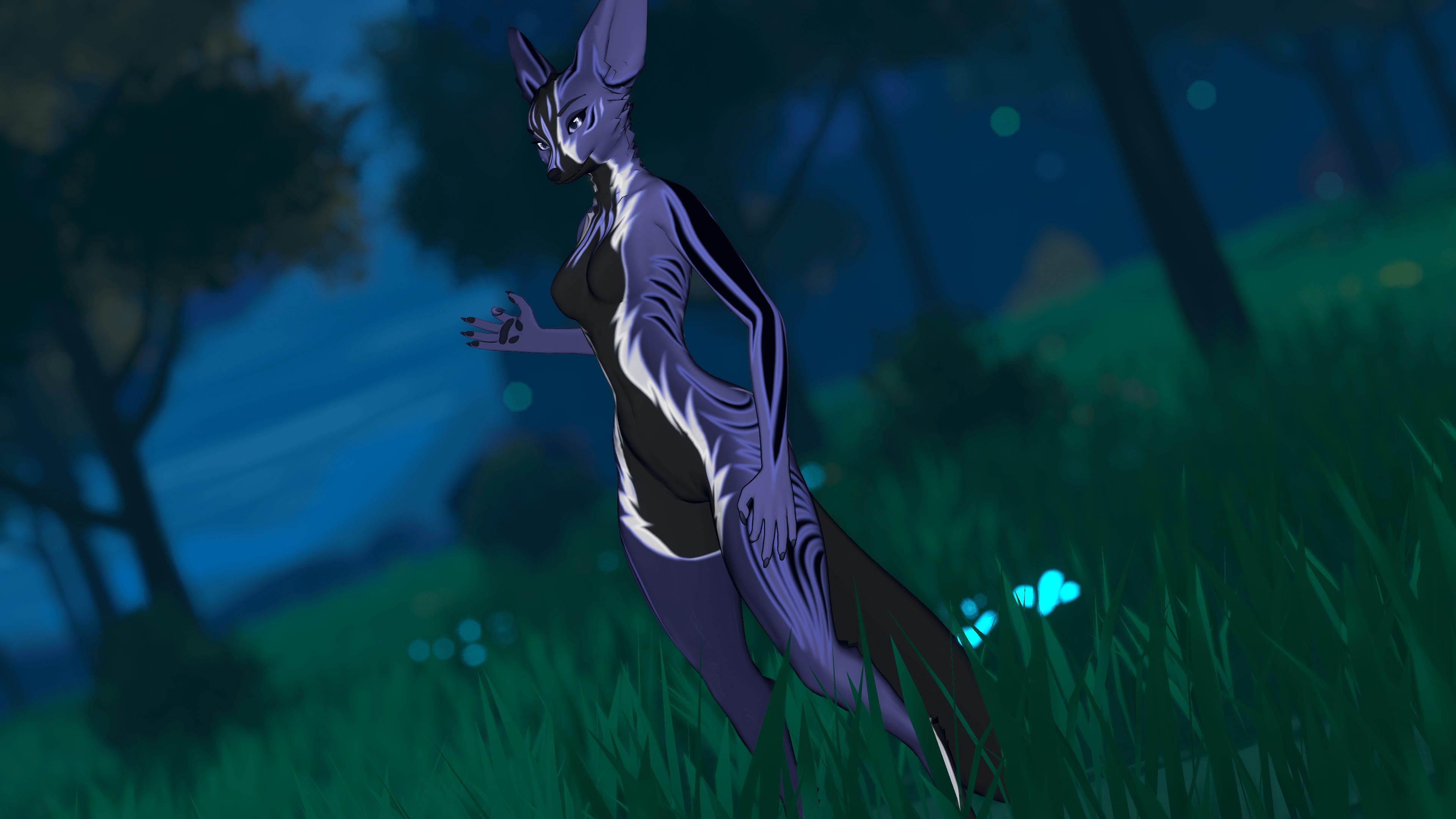 Saphira - Maned wolf lady