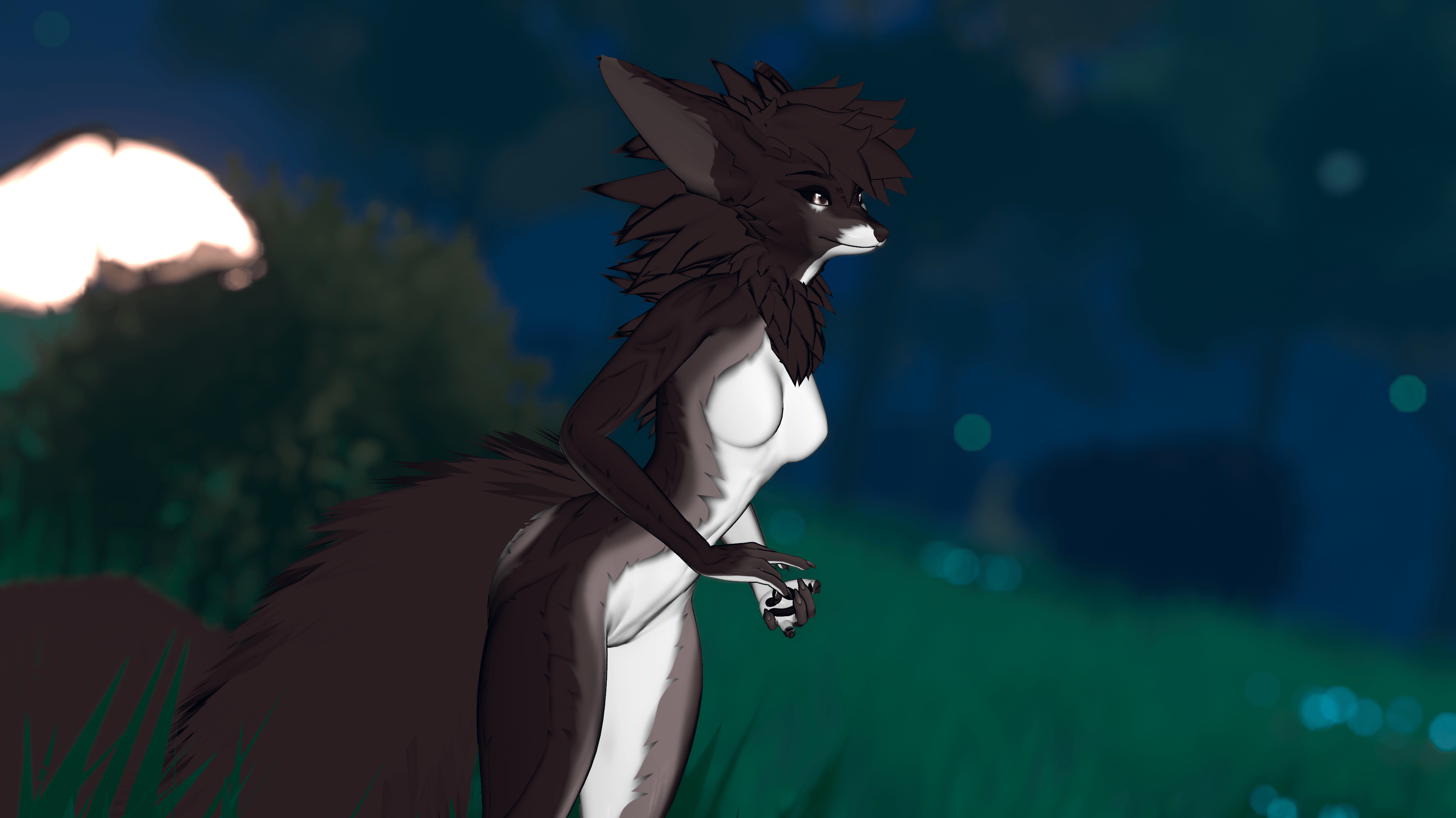 Umbra - Maned wolf lady