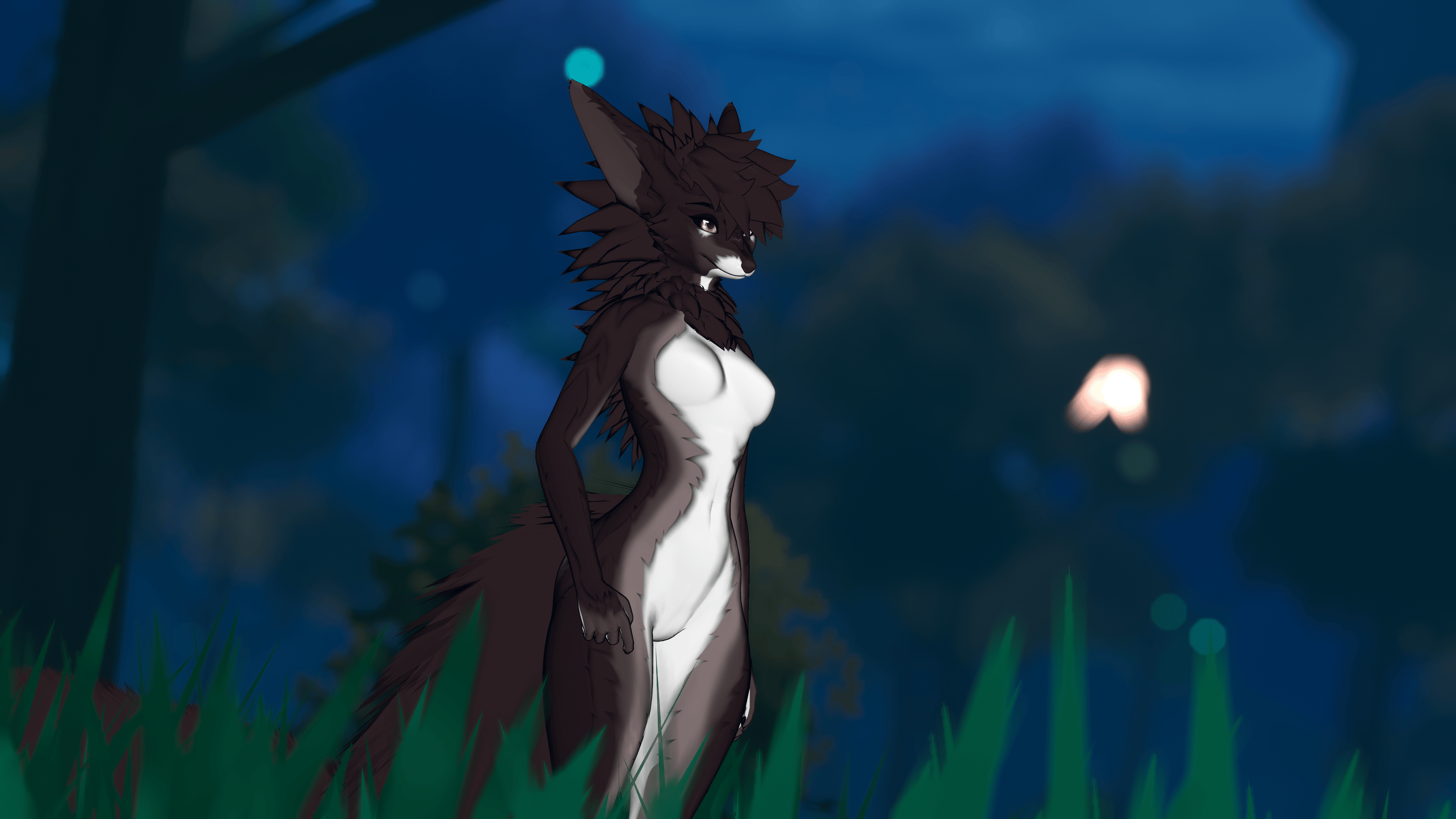 Umbra - Maned wolf lady