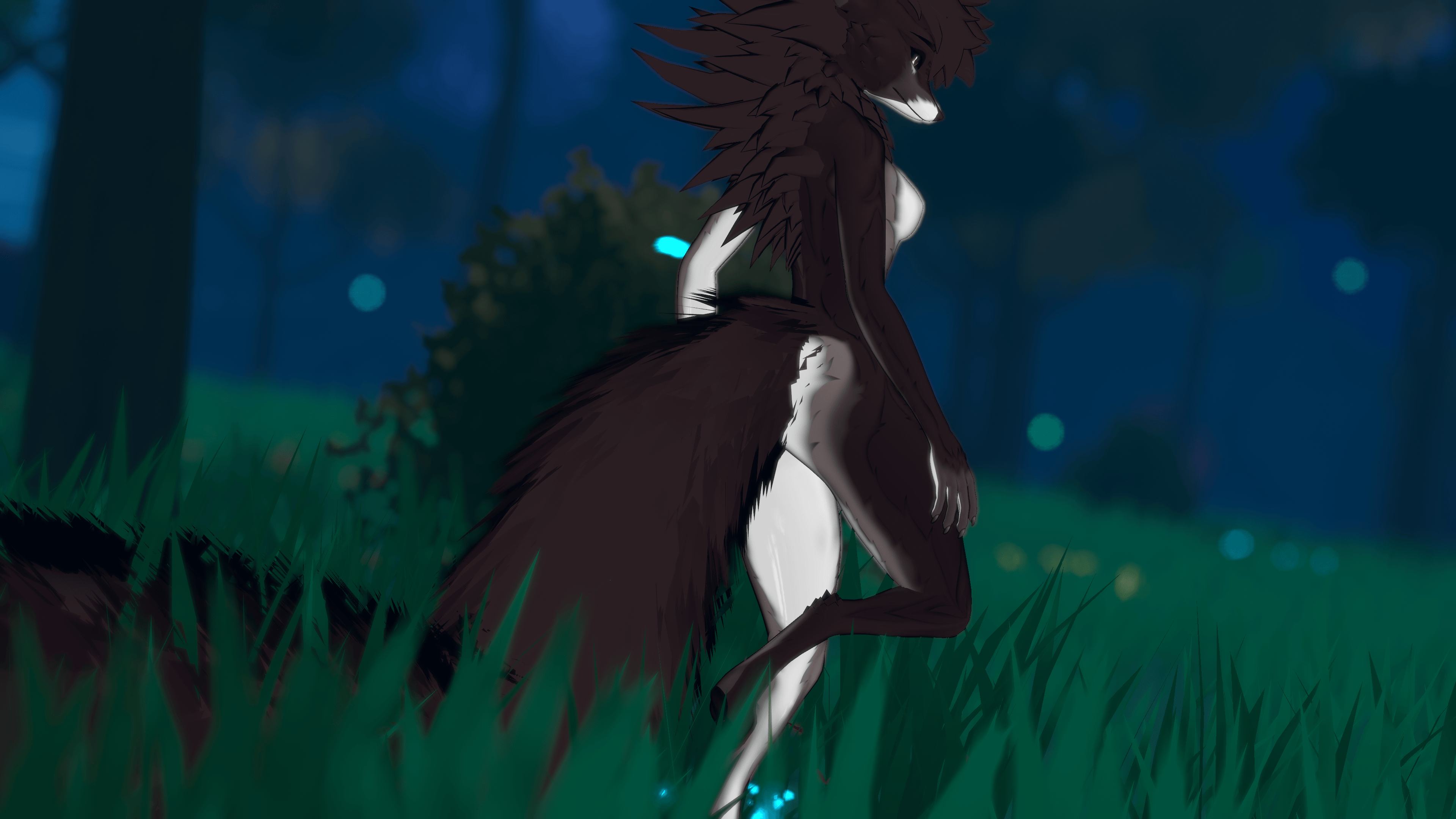 Umbra - Maned wolf lady