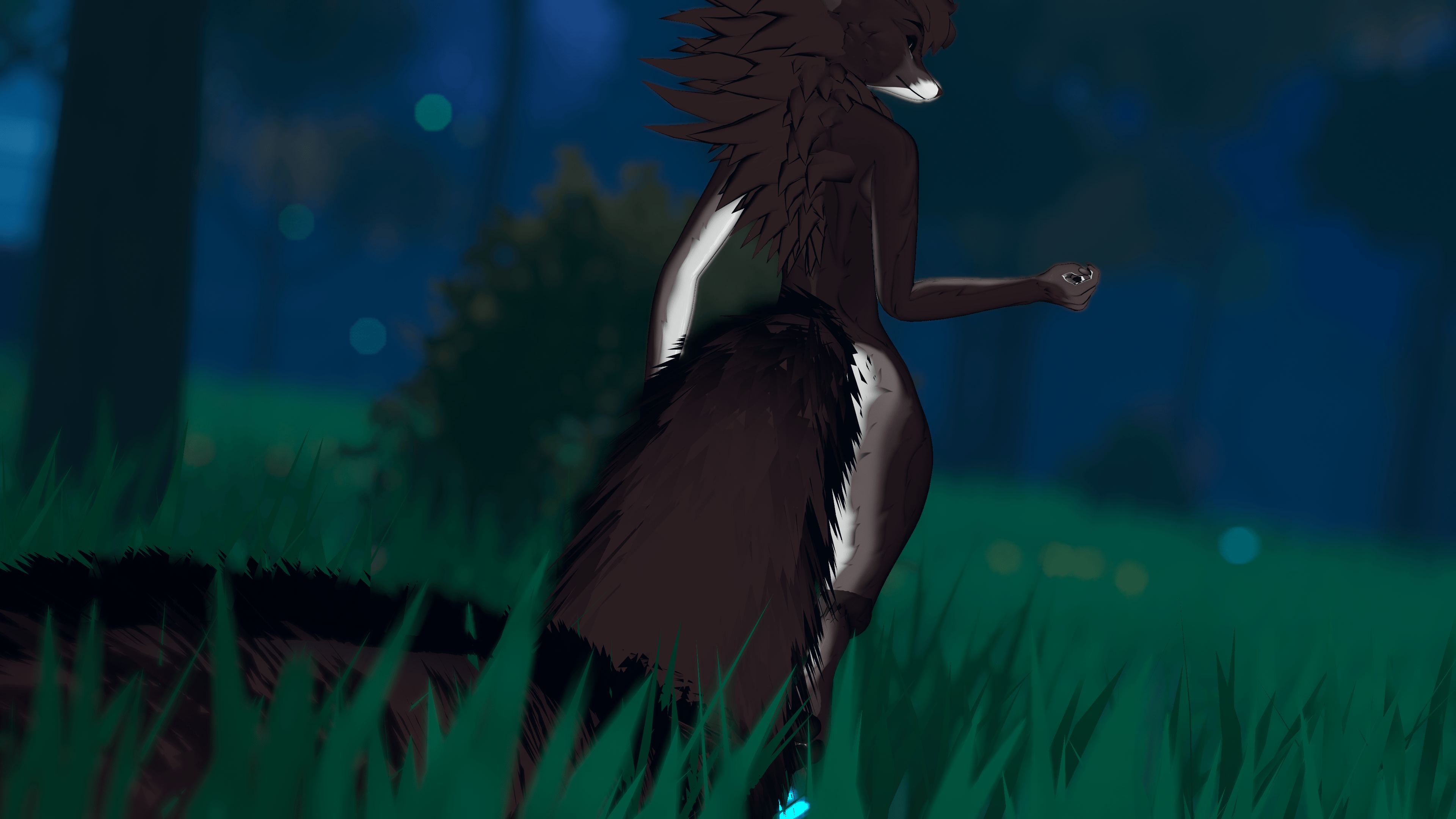 Umbra - Maned wolf lady