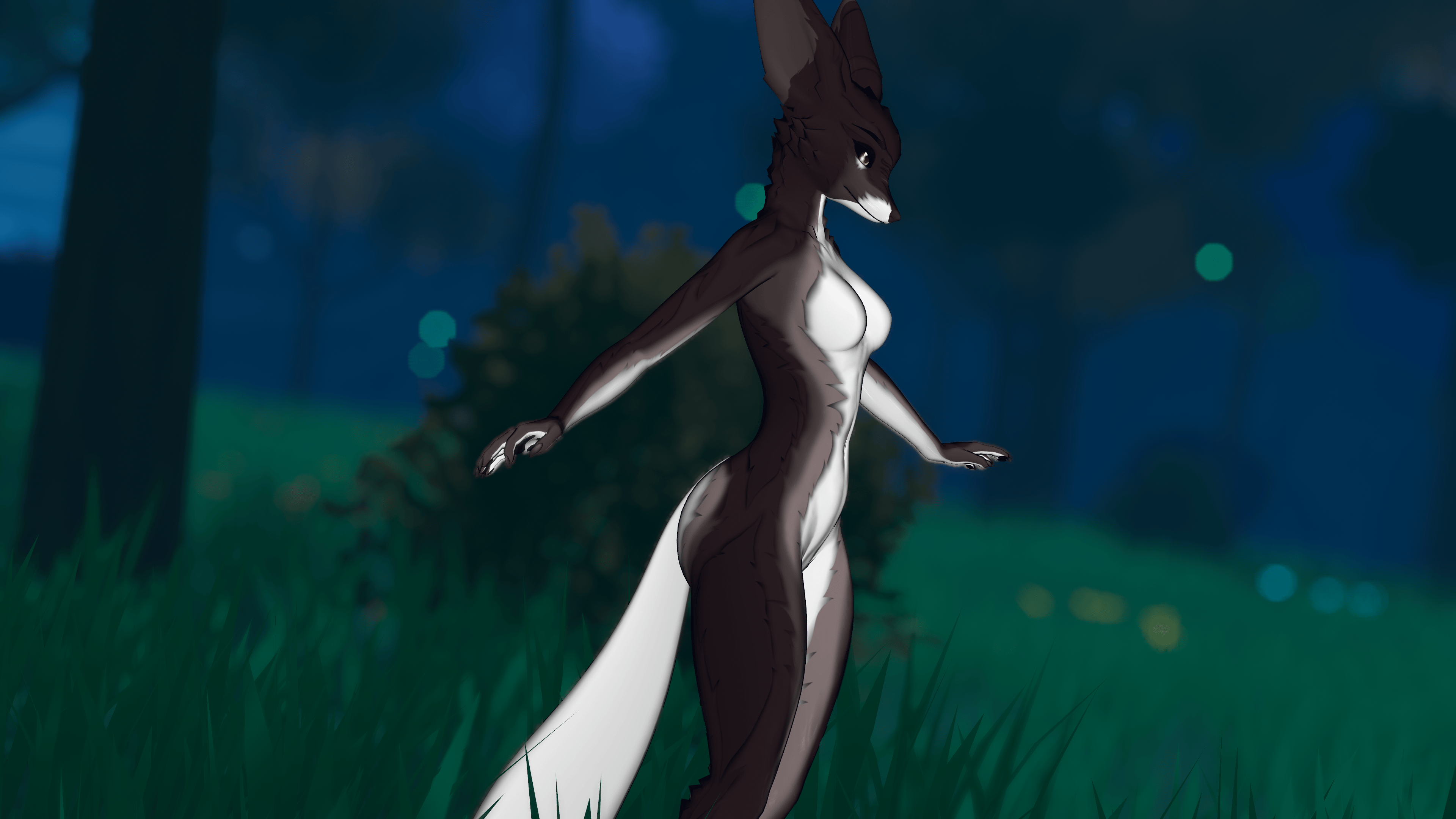 Umbra - Maned wolf lady