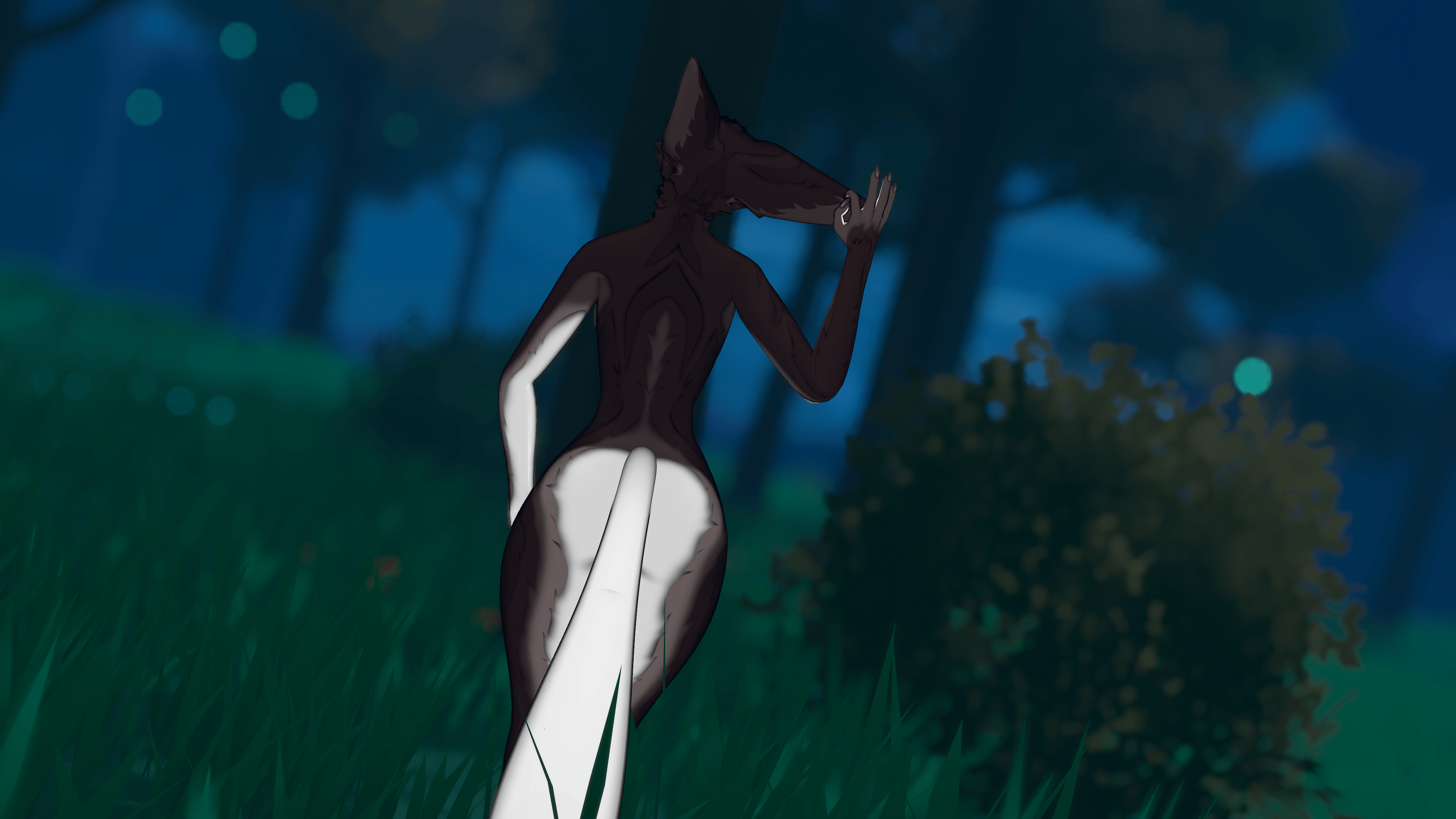 Umbra - Maned wolf lady