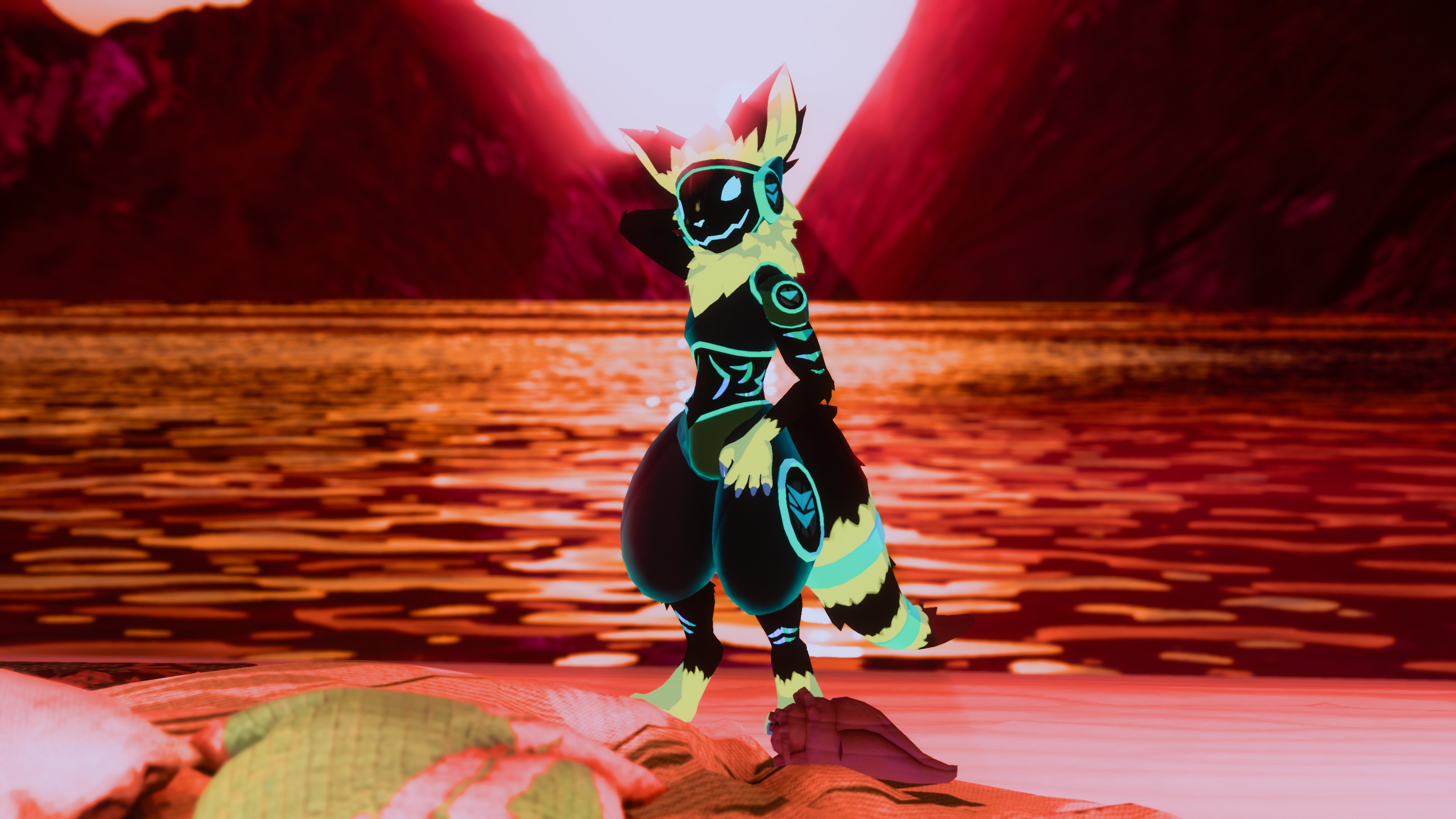 𝓦𝓪𝓿𝓮 NKD Protogen Texture