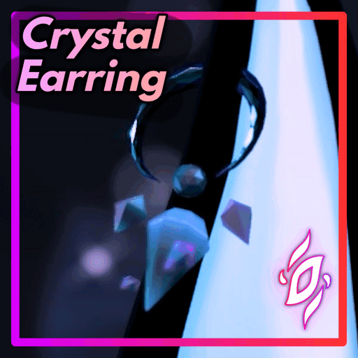 Interactive Crystal Earring with Effects
