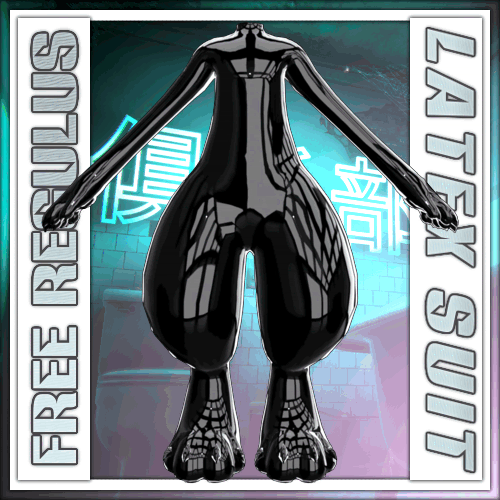 Latex suit for the Regulus (FREE/VRCFURY)