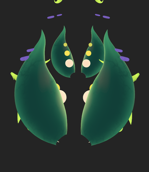 ✧Stylized Monster Ears // VRCHAT ASSET ✧