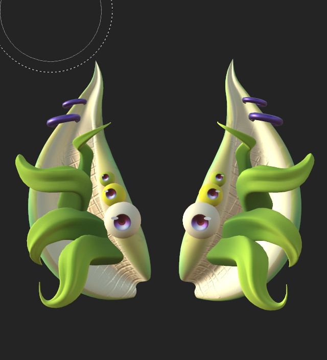 ✧Stylized Monster Ears // VRCHAT ASSET ✧