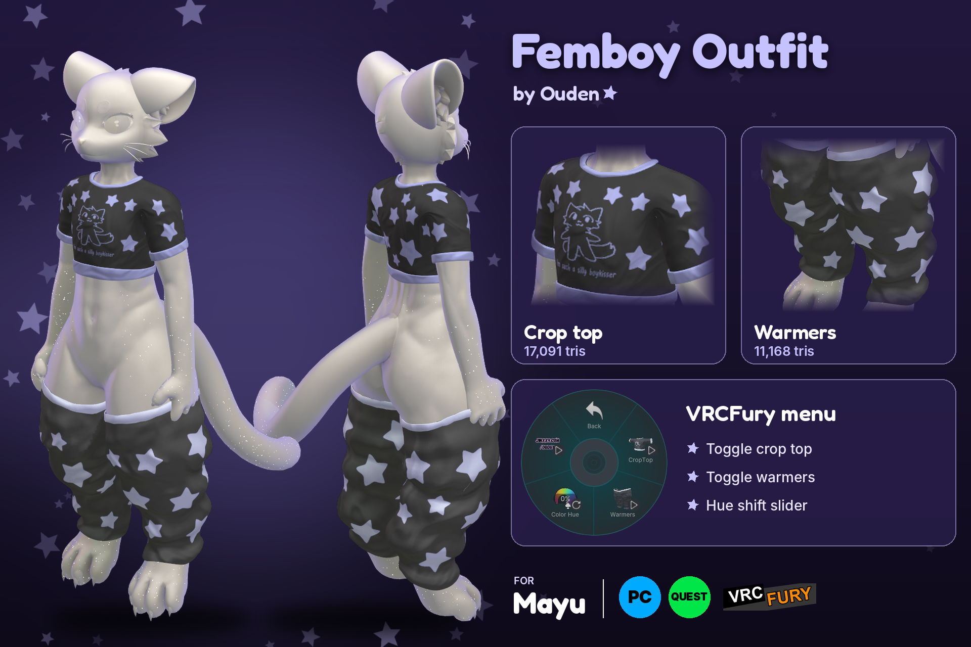 Femboy Outfit For Mayu ★