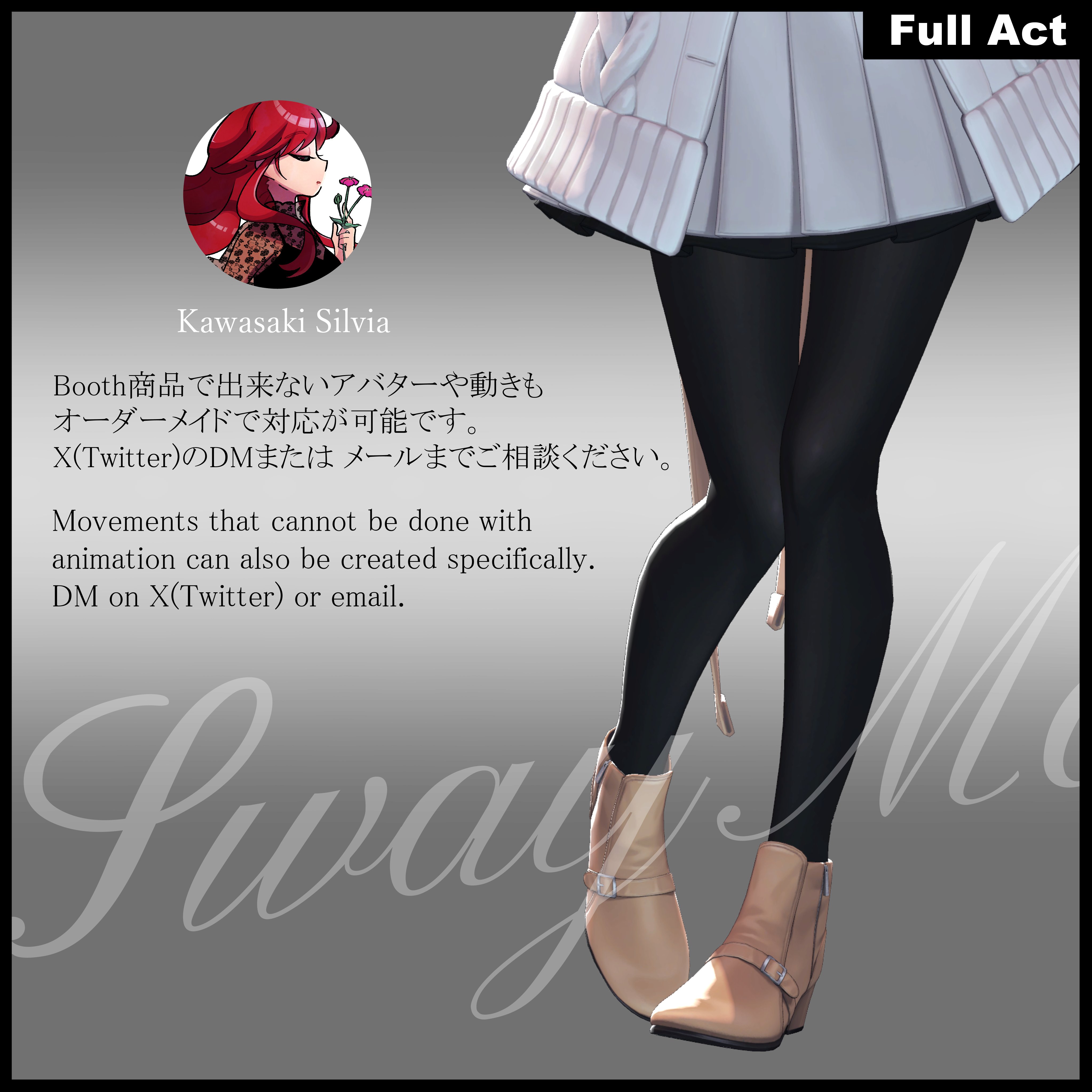 Natural Female Idle Animation Set - Idle Lady & Girl -