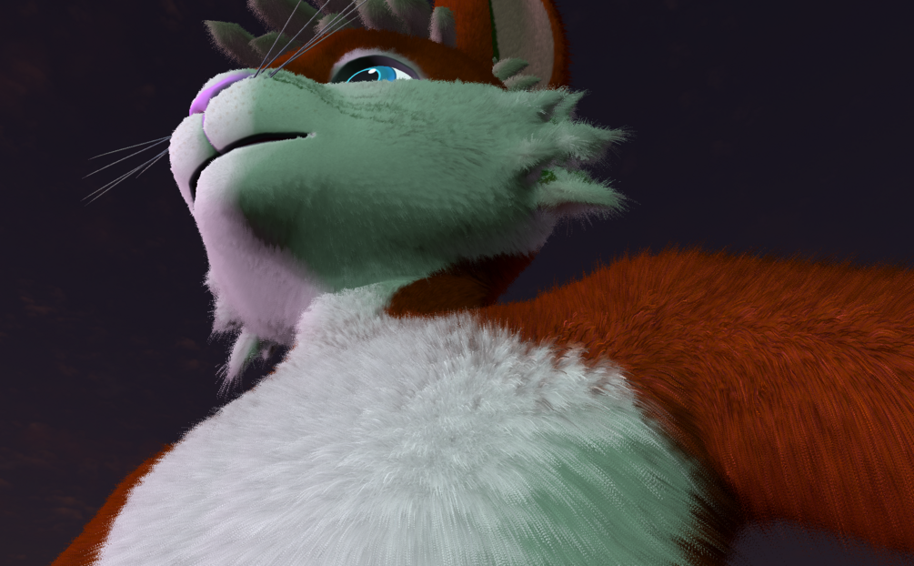 Warren's Fast Fur Shader