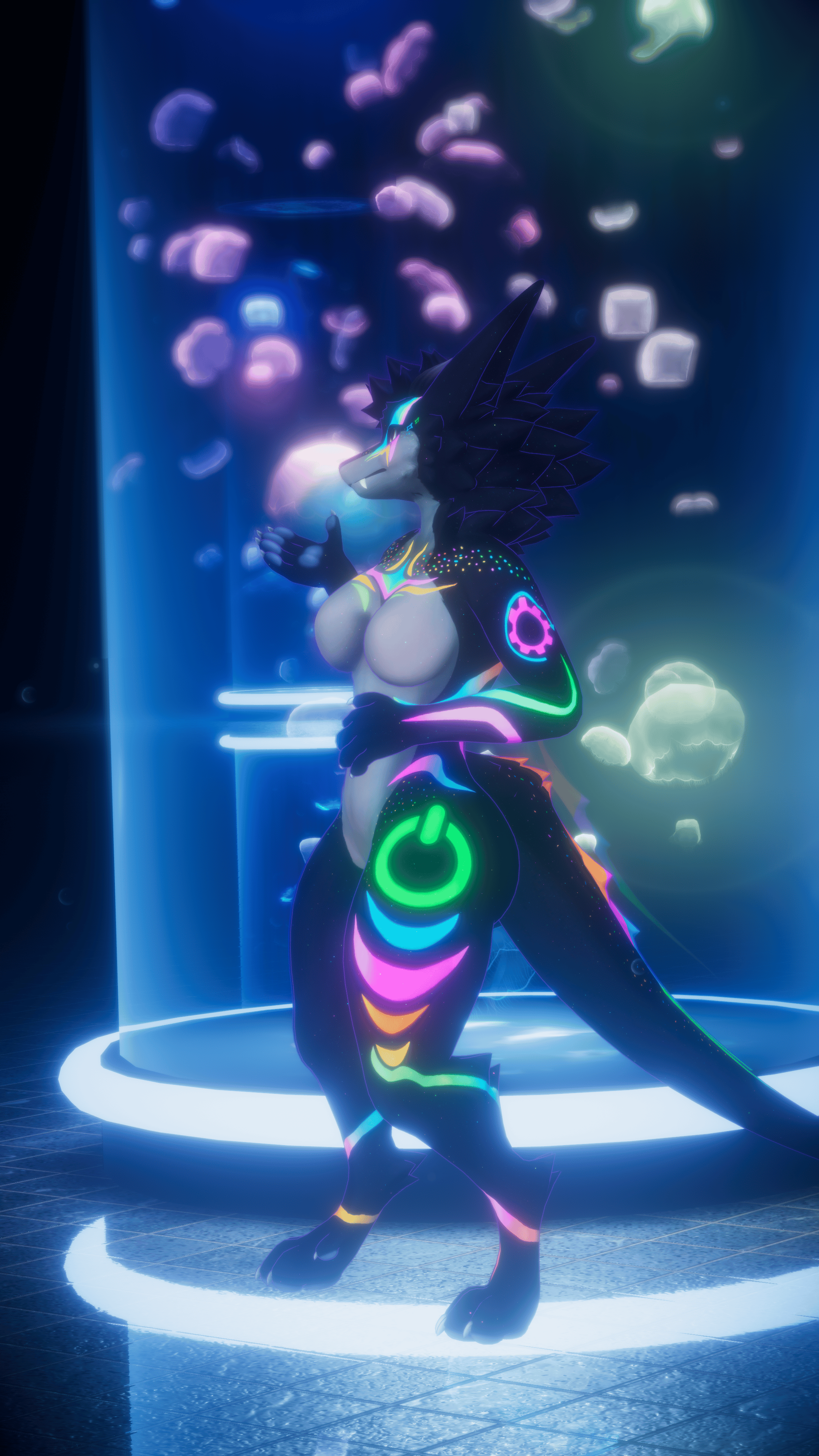 Cyber's Game On Furality Ultra (Dergal texture)