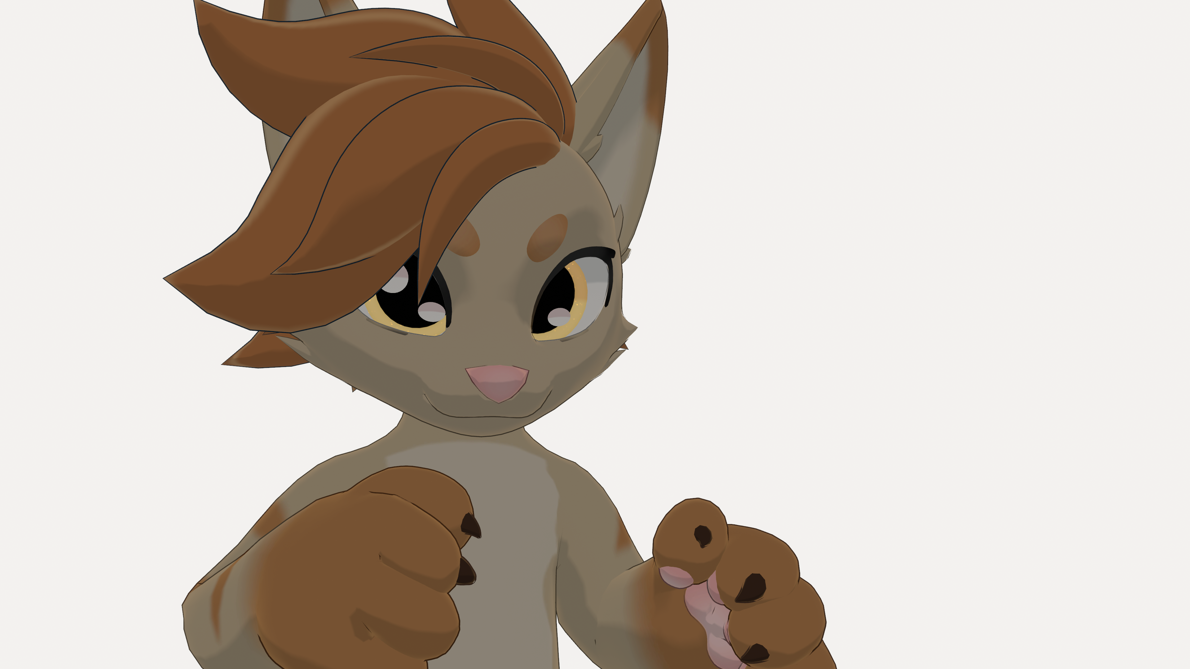 Haku Cat - VRChat Avatar